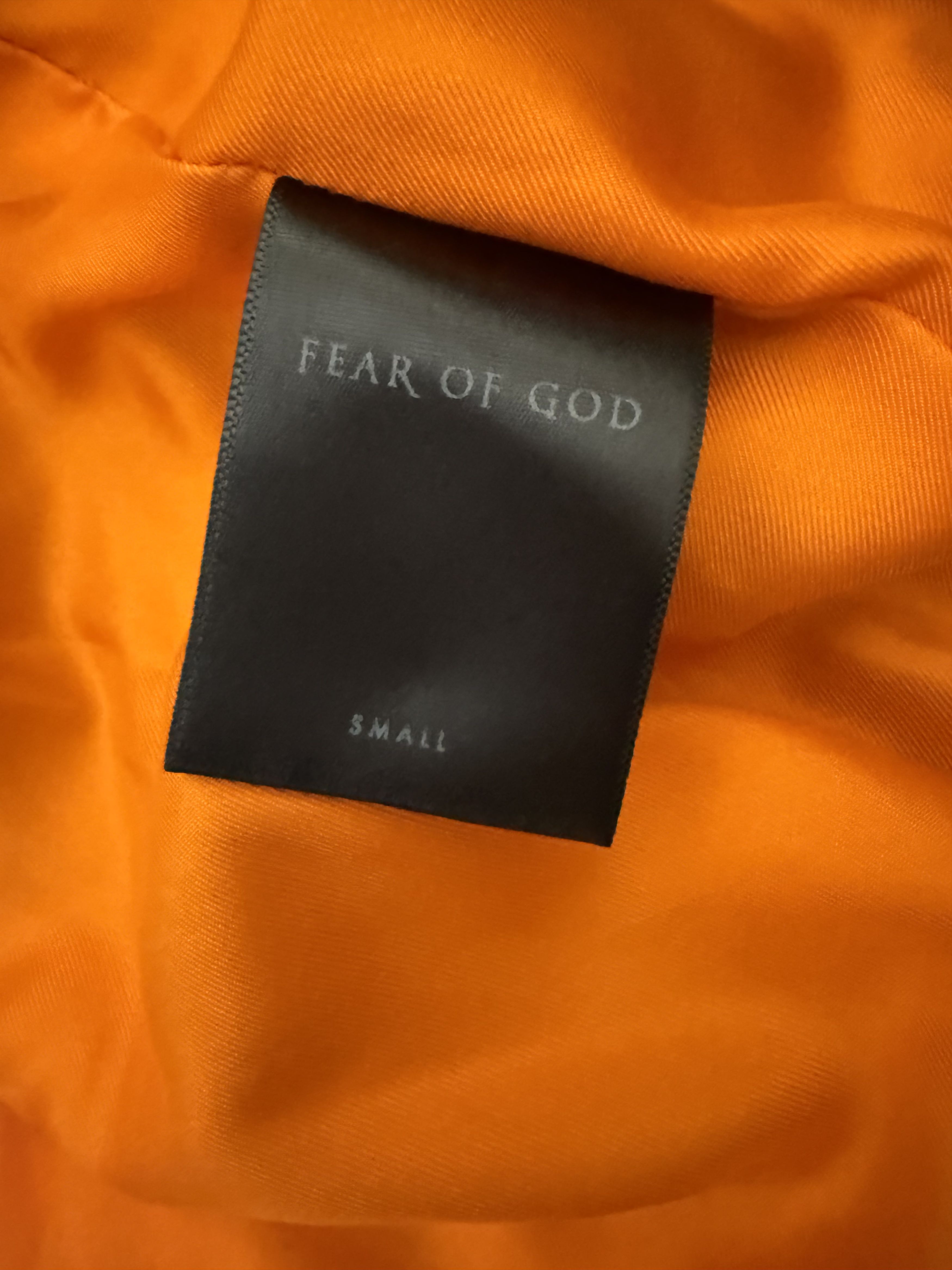 Fear of God Fear of God Mainline Fourth Collection Bomber Jacket Size US S / EU 44-46 / 1 - 6 Thumbnail
