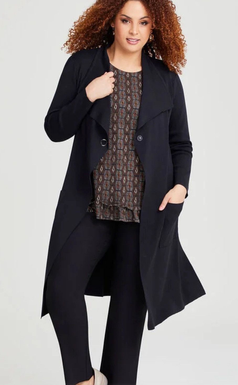 Other TakingShape Downtown Natural Cardigan Size XL / US 12-14 / IT 48-50 - 6 Thumbnail