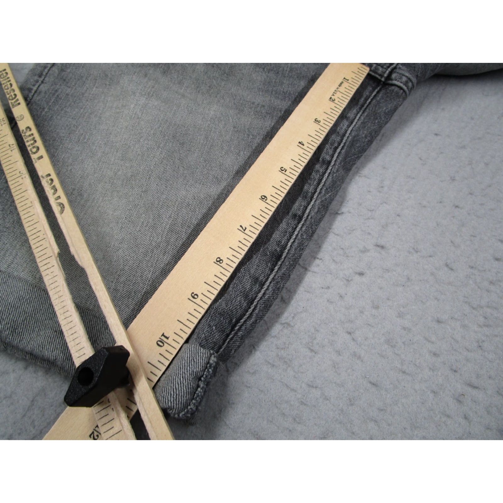 G-Star G Star Shorts 29 Gray Denim Straight Button Fly 11" Skate Casual Mens Size US 29 - 5 Thumbnail