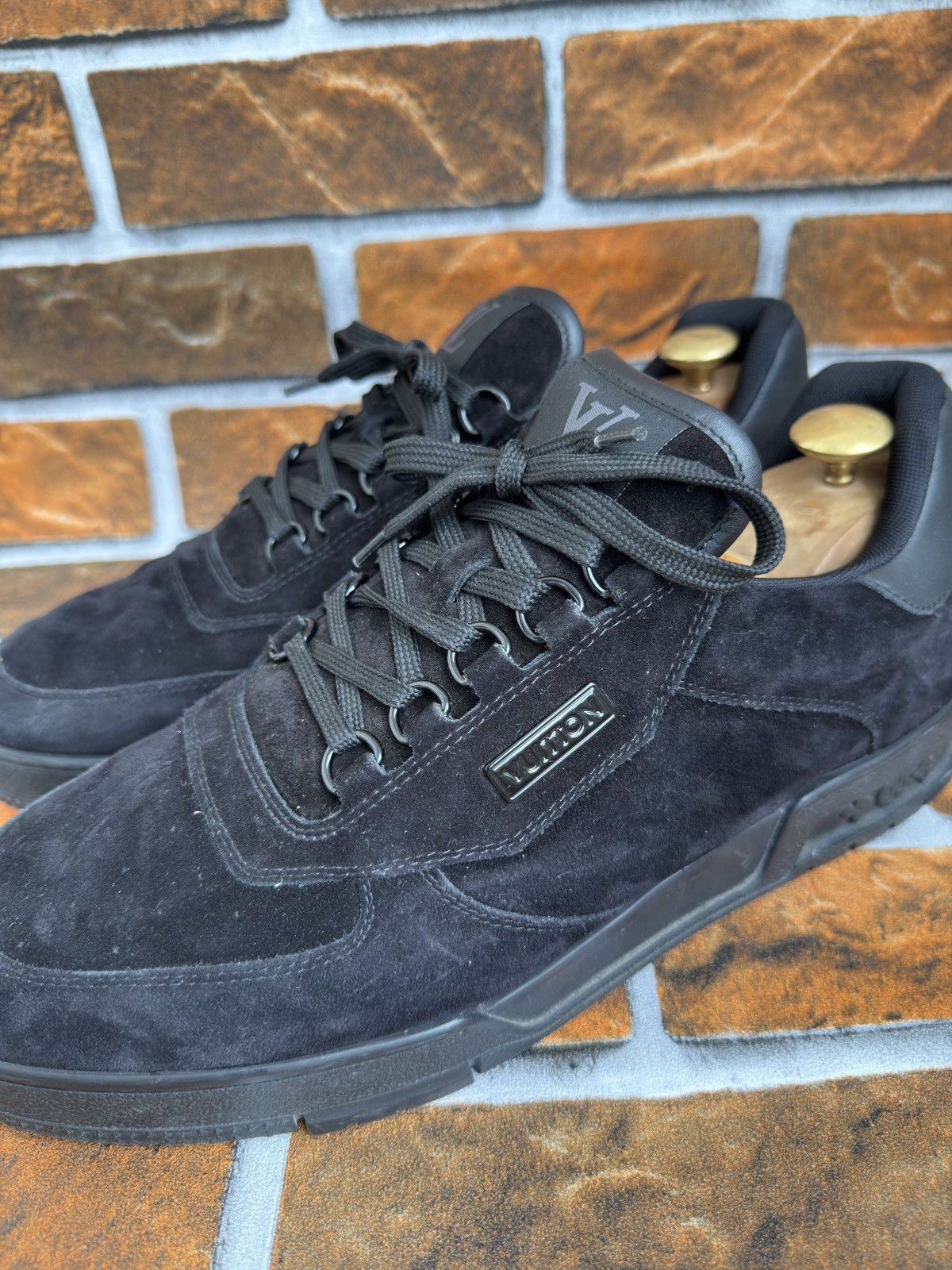 Louis Vuitton LV Trainer Shoes Suede Louis Vuitton Sneaker Trainers Size US 9.5 / EU 42-43 - 6 Thumbnail