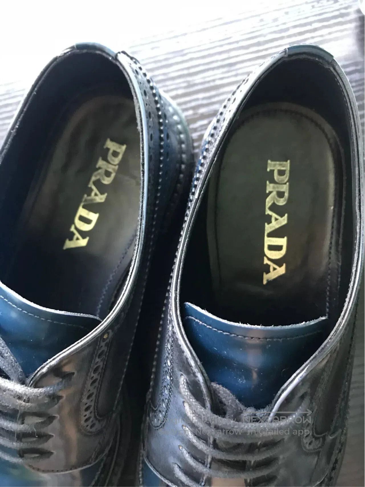 Prada prada classic brogue shoes size uk6. Size US 8 / EU 41 - 2 Thumbnail