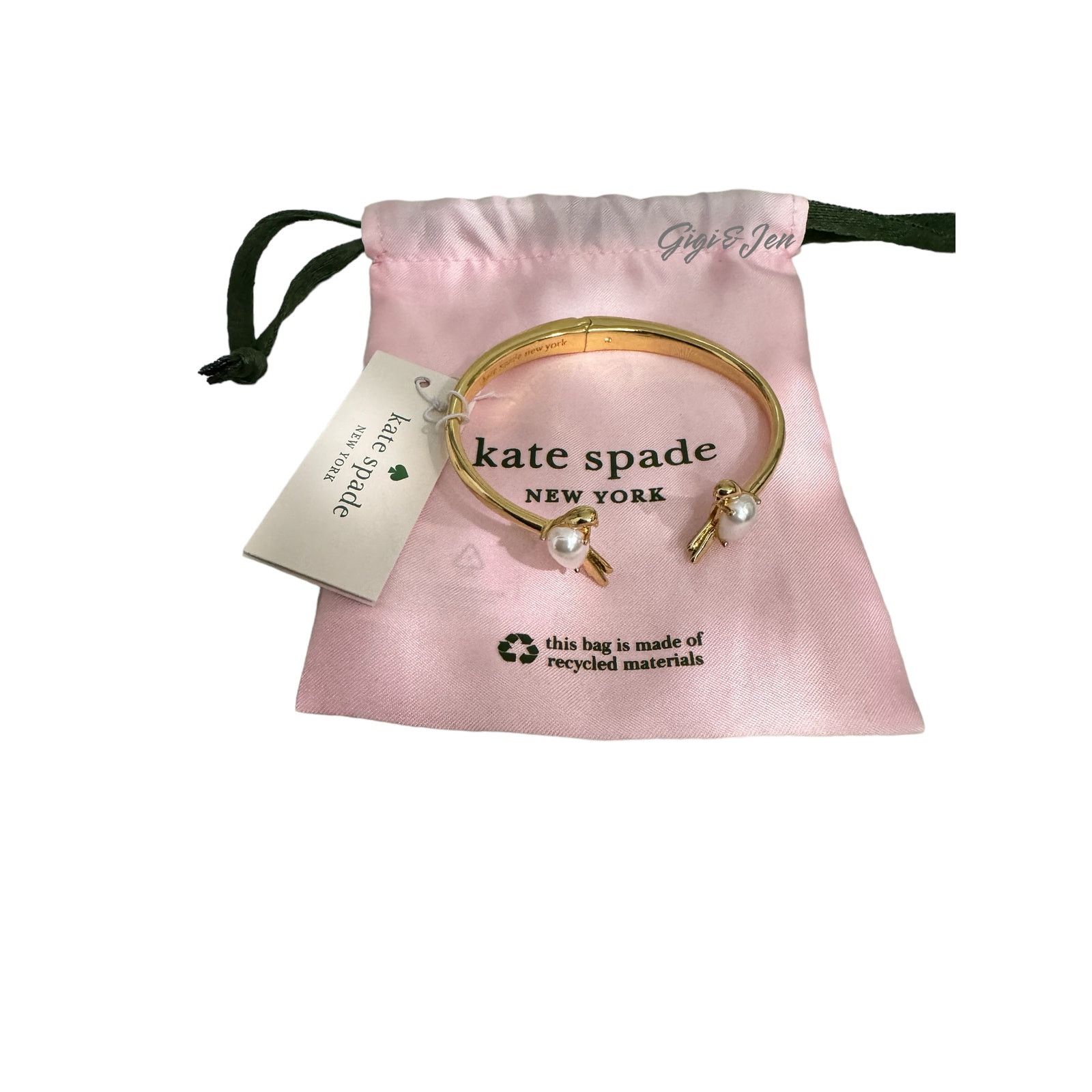 Kate Spade Kate Spade Spring Scene Bird Cuff Bracelet Size ONE SIZE - 4 Thumbnail