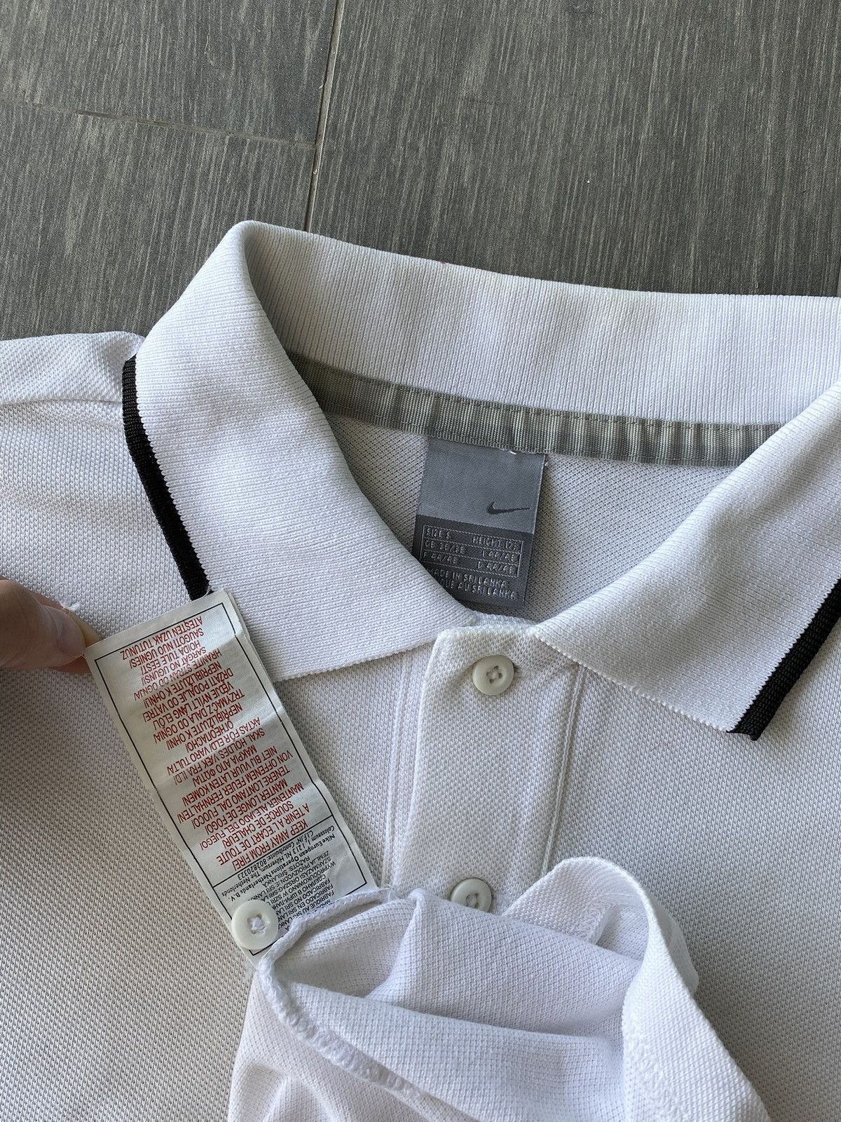 Nike × Vintage Vintage Y2K Nike Polo Shirt Size US S / EU 44-46 / 1 - 6 Thumbnail