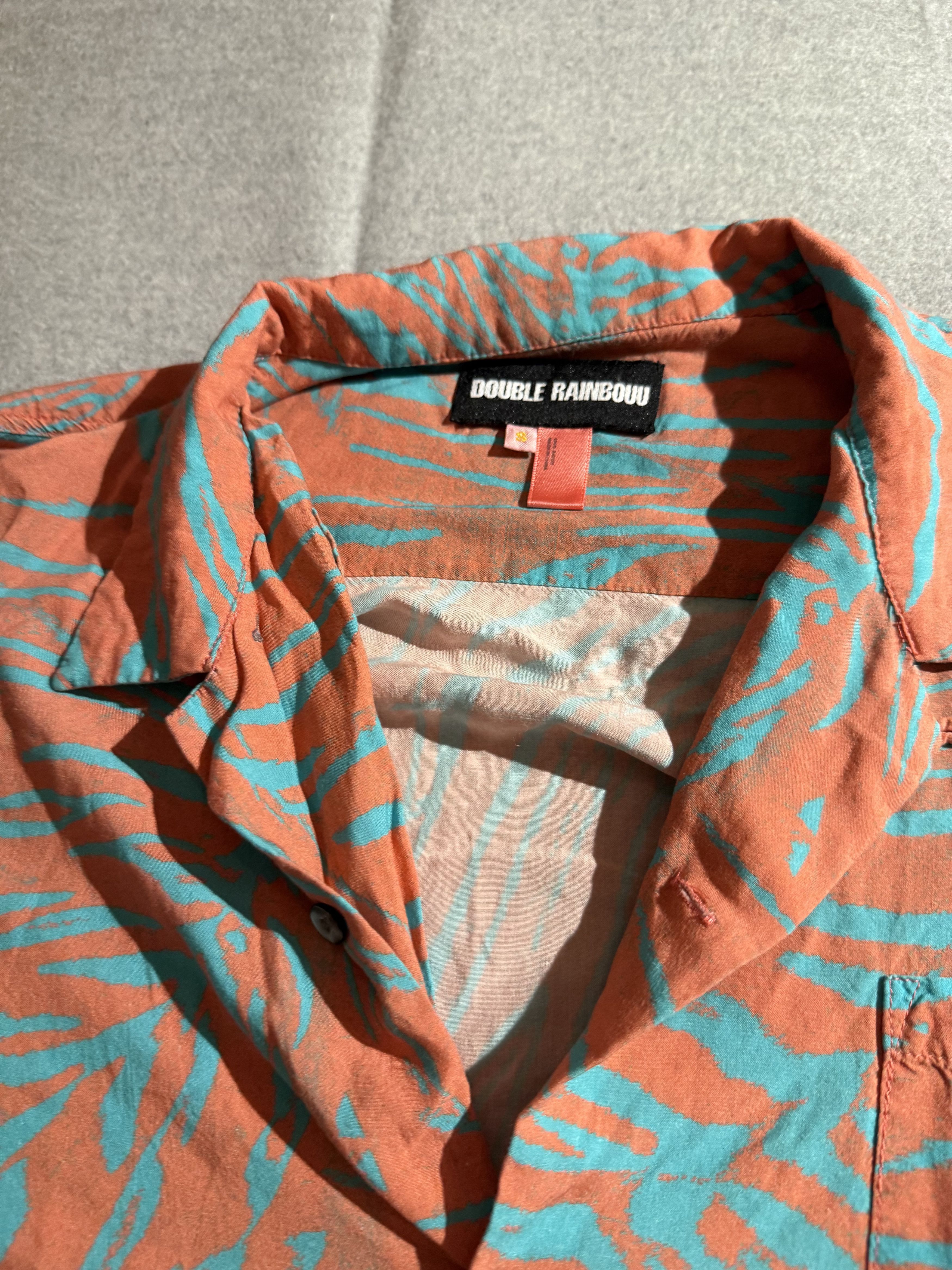 Double Rainbouu Pattern button up shirt Size US S / EU 44-46 / 1 - 2 Thumbnail