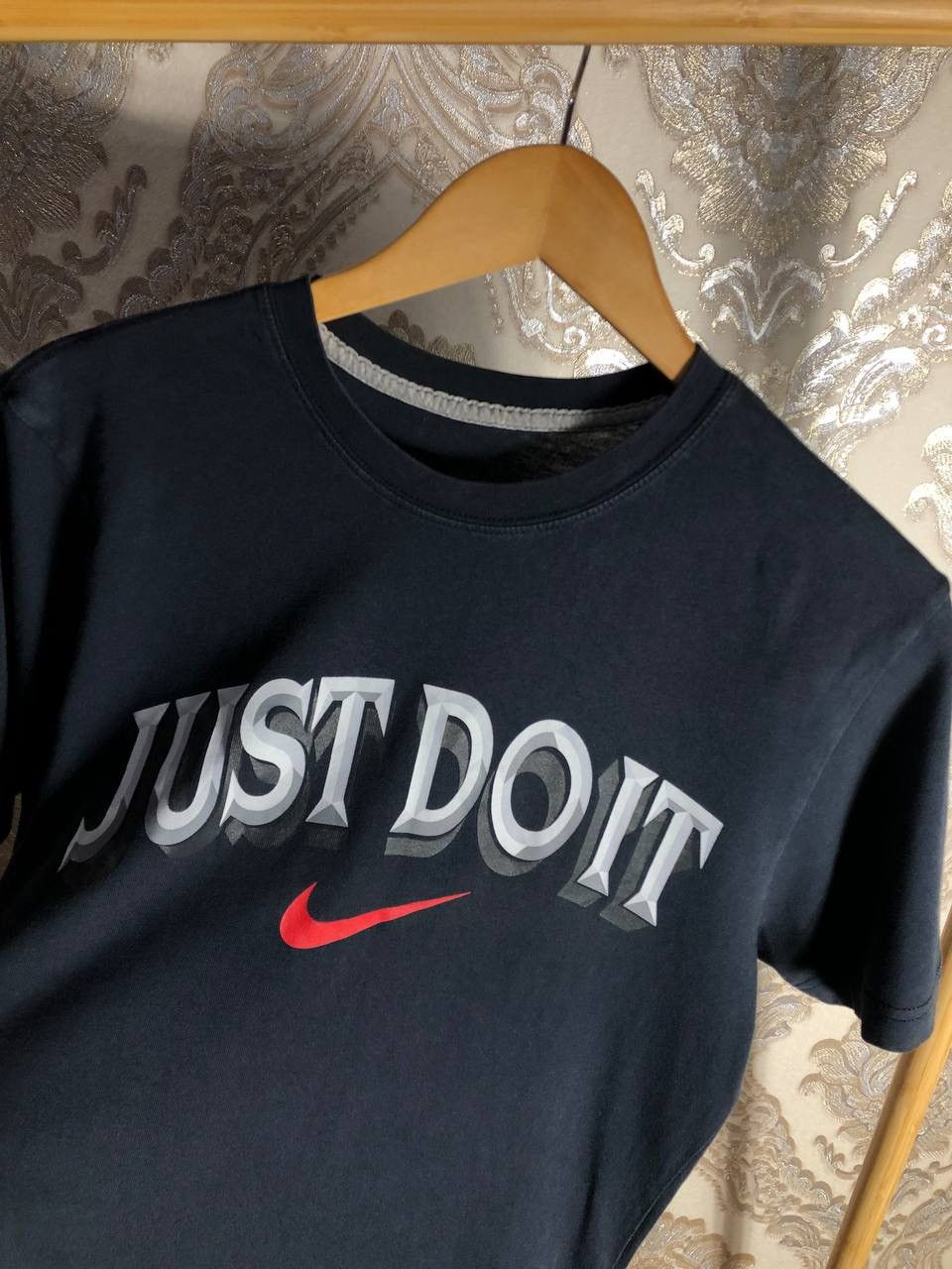 Nike VINTAGE NIKE JUST DO IT RETRO T-SHIRT DRILL SWOOSH Y2K 90s Size US S / EU 44-46 / 1 - 2 Thumbnail