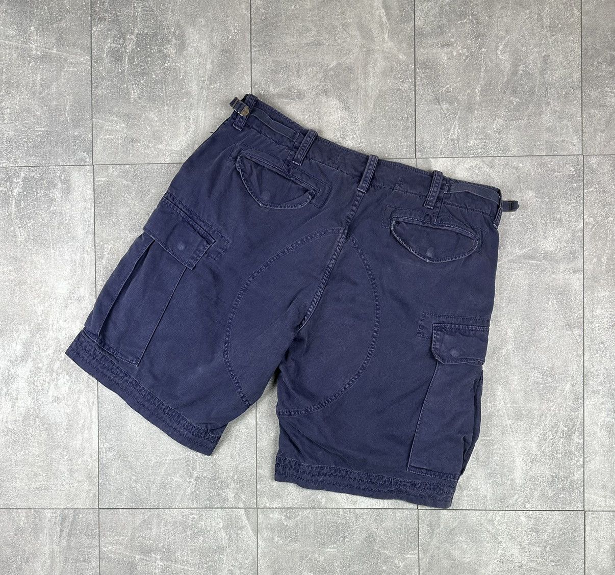 Polo Ralph Lauren Polo Ralph Lauren Cargo Military Navy Blue Short Size US 36 / EU 52 - 3 Thumbnail