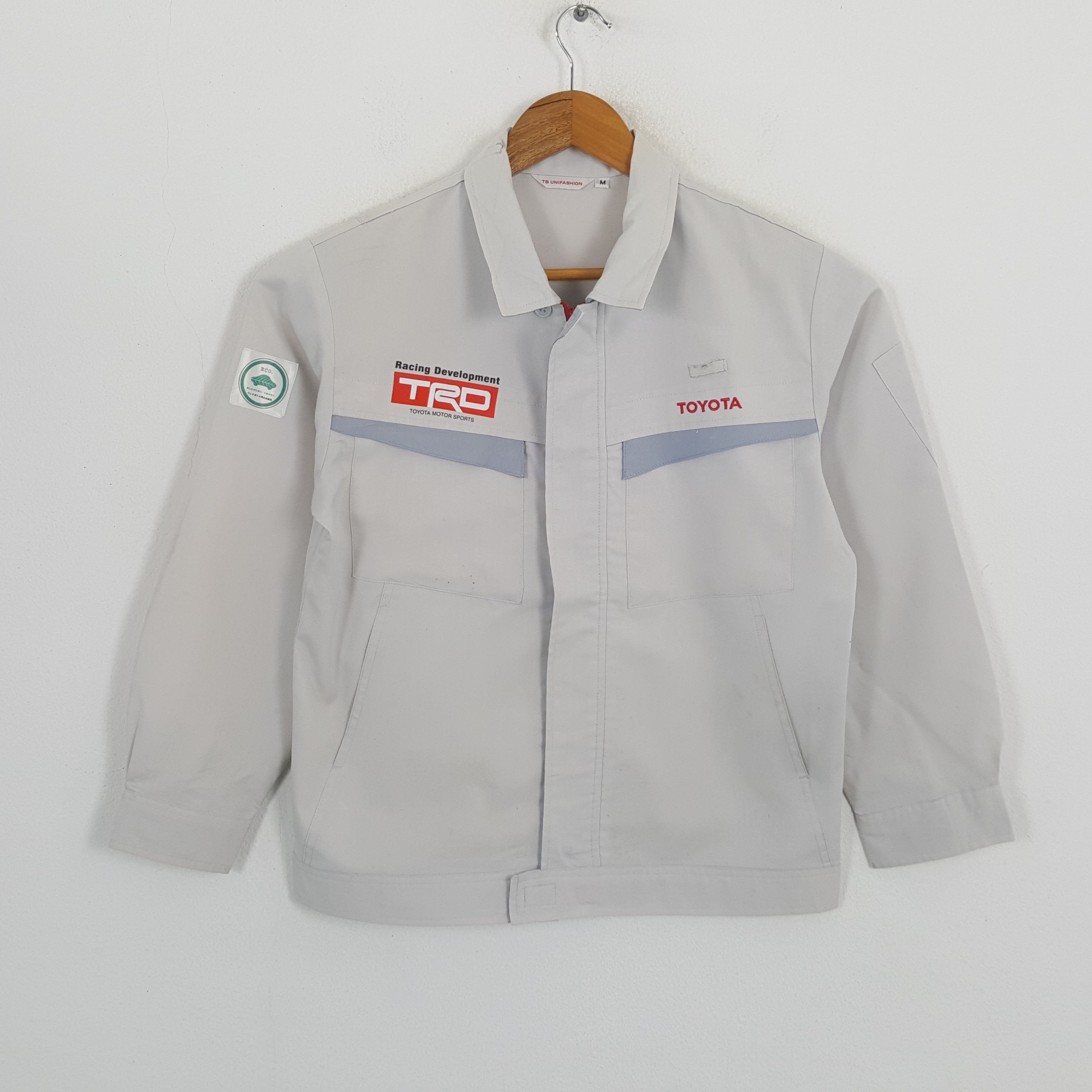 Japanese Brand × Vintage Vintage TRD TOYOTA MOTOR SPORT Racing Team Custom Jacket Size US S / EU 44-46 / 1 - 3 Thumbnail