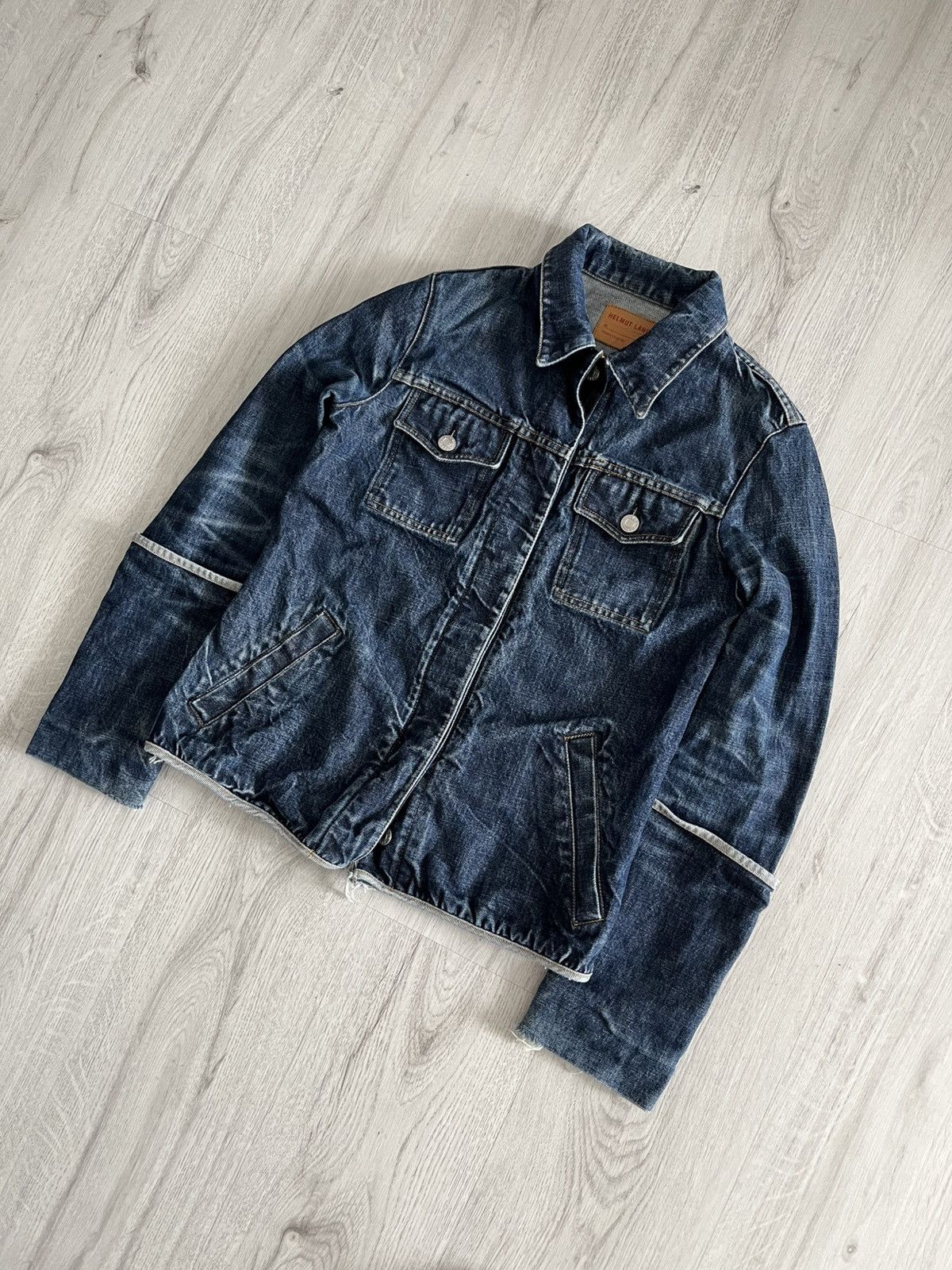 Helmut Lang Helmut Lang 1997 GTR Denim jacket Size US M / EU 48-50 / 2 - 3 Thumbnail
