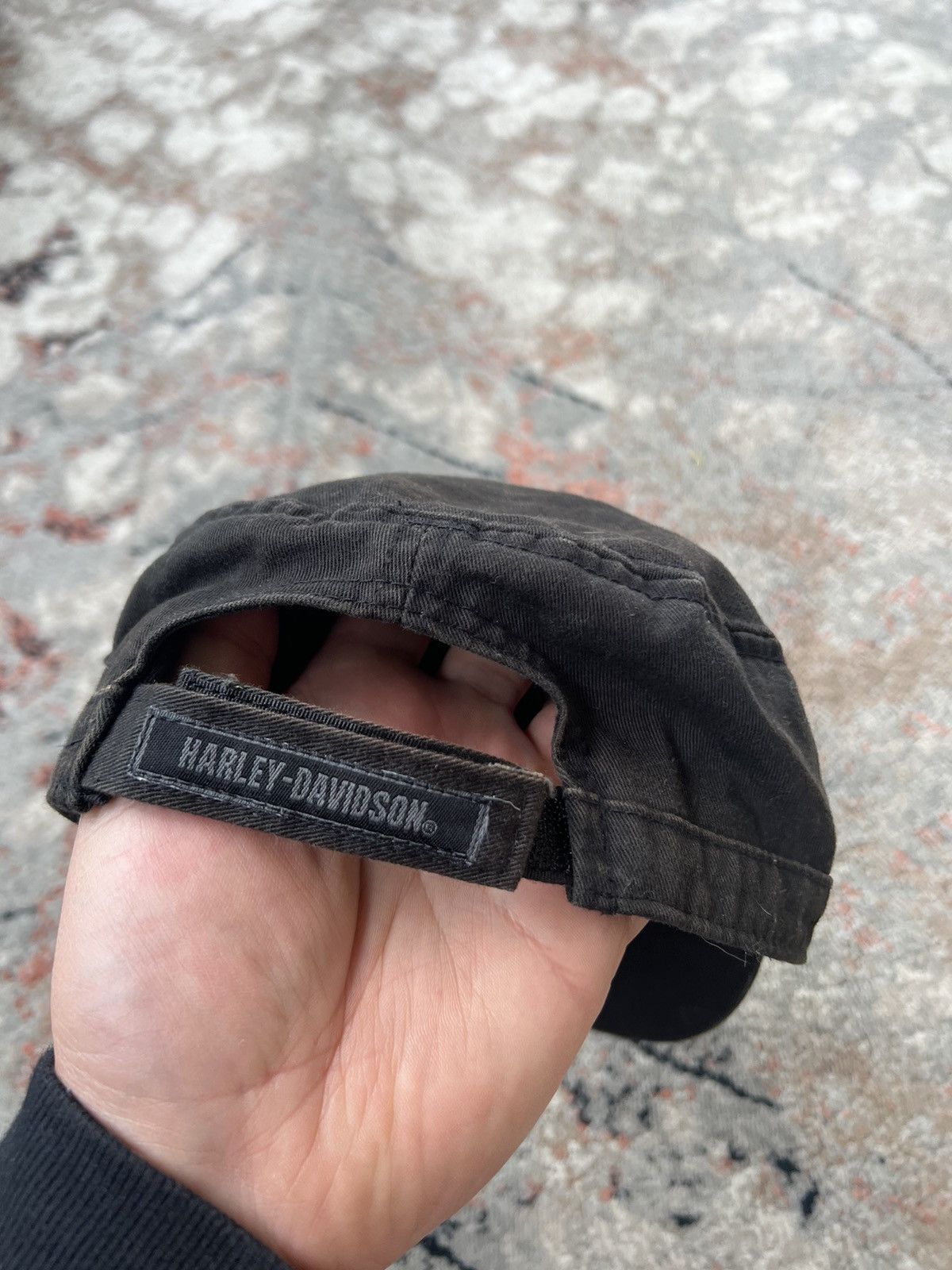 Harley Davidson × Vintage Harley Davidson Vintage Cap Size ONE SIZE - 4 Thumbnail