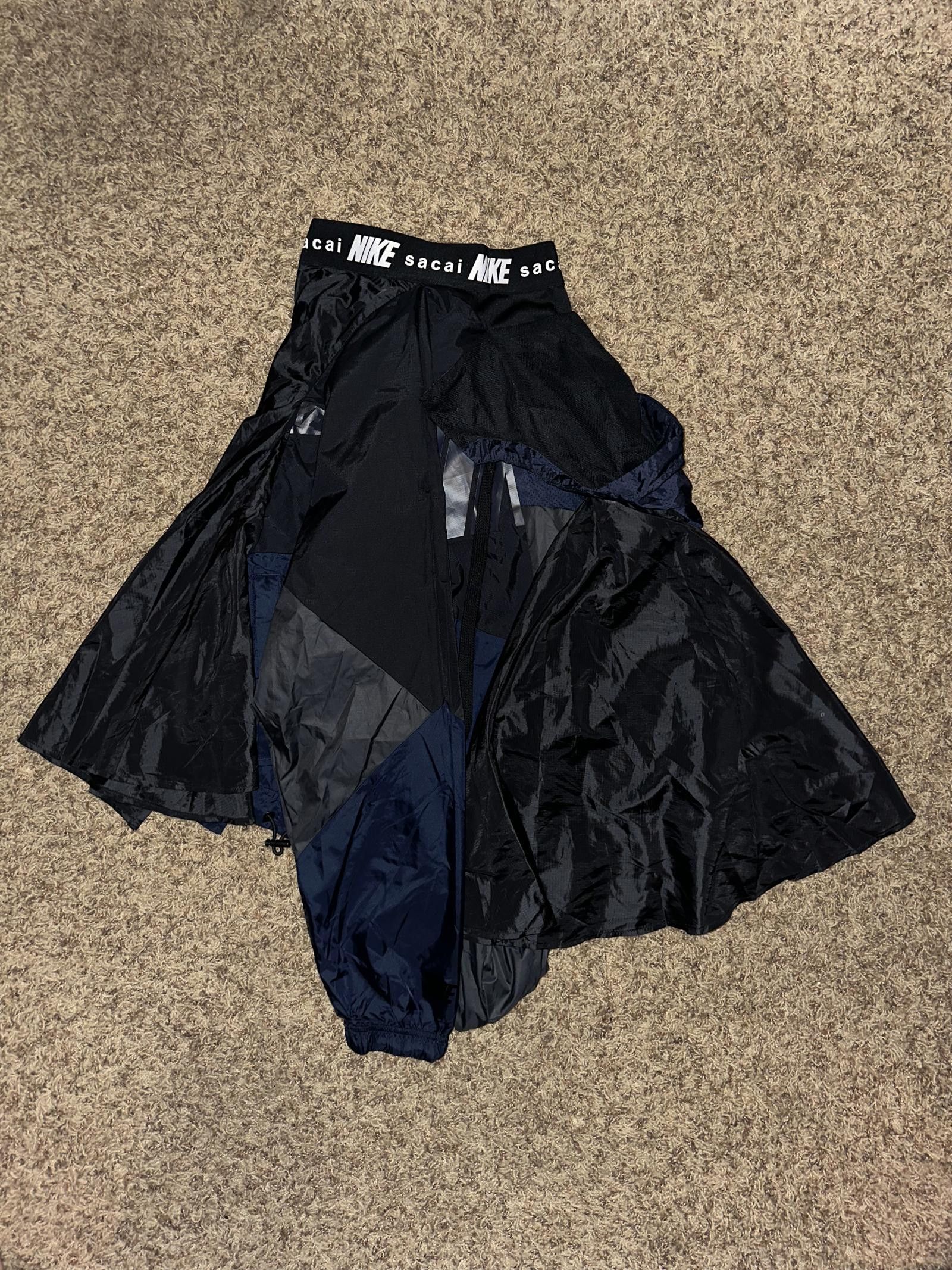 Nike Nike x Sacai Women's Skirt Black/Dark Obsidian Size XXL / US 16-18 / IT 52-54 - 8 Thumbnail