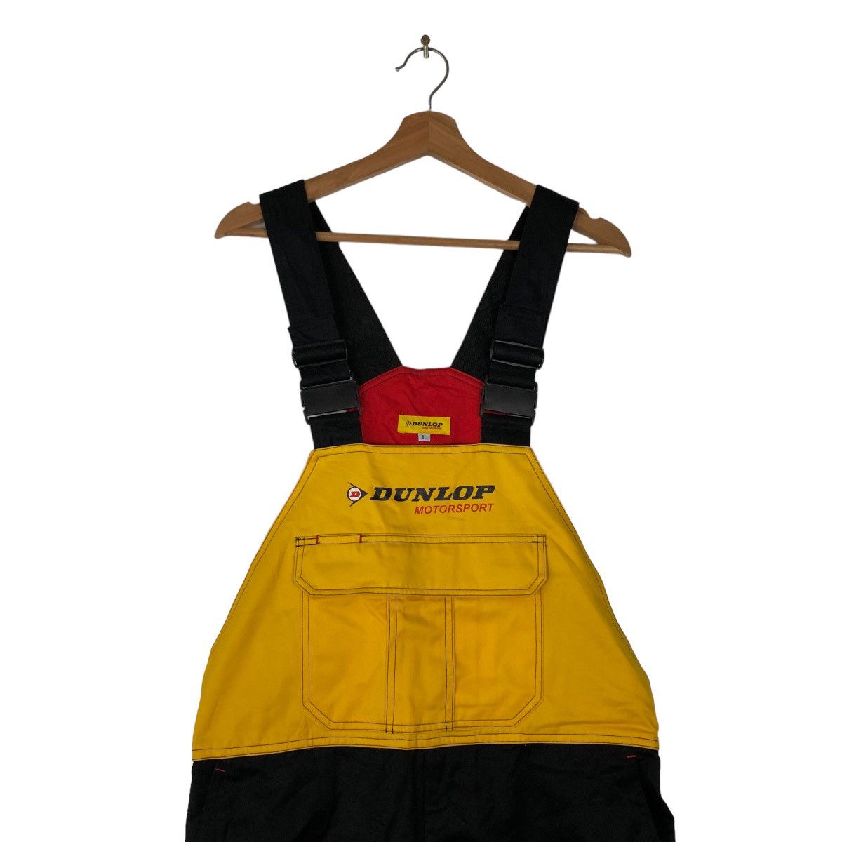 Japanese Brand 🔥90’s RARE VINTAGE OVERALL DUNLOP RACING RARE COLOUR Size US 34 / EU 50 - 2 Thumbnail