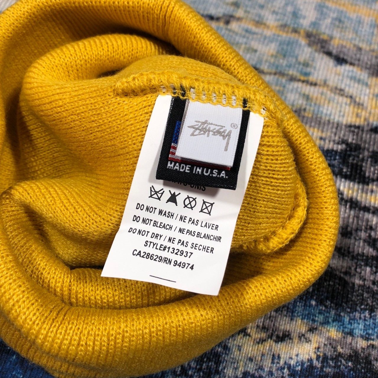 Stussy × Vintage Stussy FA19 SS-LINK Cuff Beanie Size ONE SIZE - 4 Thumbnail
