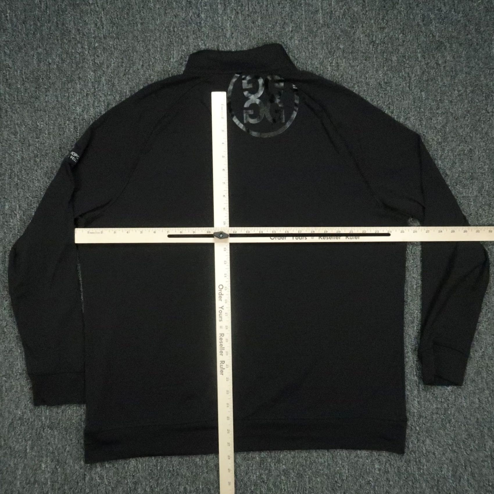 G/FORE G FORE Mens Small Black Luxe Performance Pullover 1/4 Zip Cosmopolitan Las Vegas Size US S / EU 44-46 / 1 - 7 Thumbnail