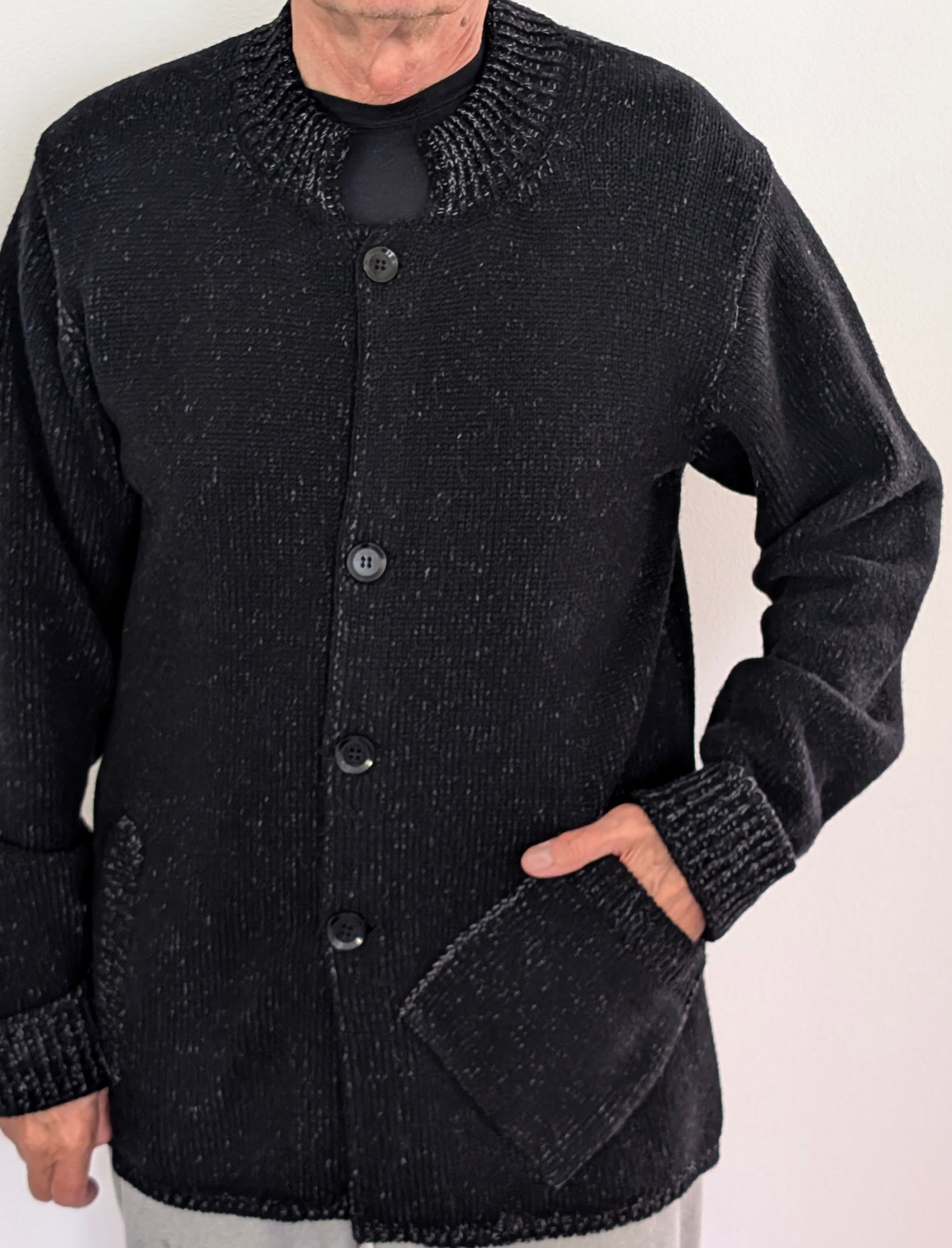 Yohji Yamamoto Yohji Yamamoto Pour Homme Vintage A/W Wool Cardigan Size 4 Size US L / EU 52-54 / 3 - 4 Thumbnail