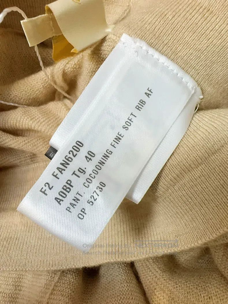 Loro Piana Loro Piana Beige Baby Cashmere Knit Elastic Waist Long Pan Size 26" / US 2 / IT 38 - 5 Thumbnail