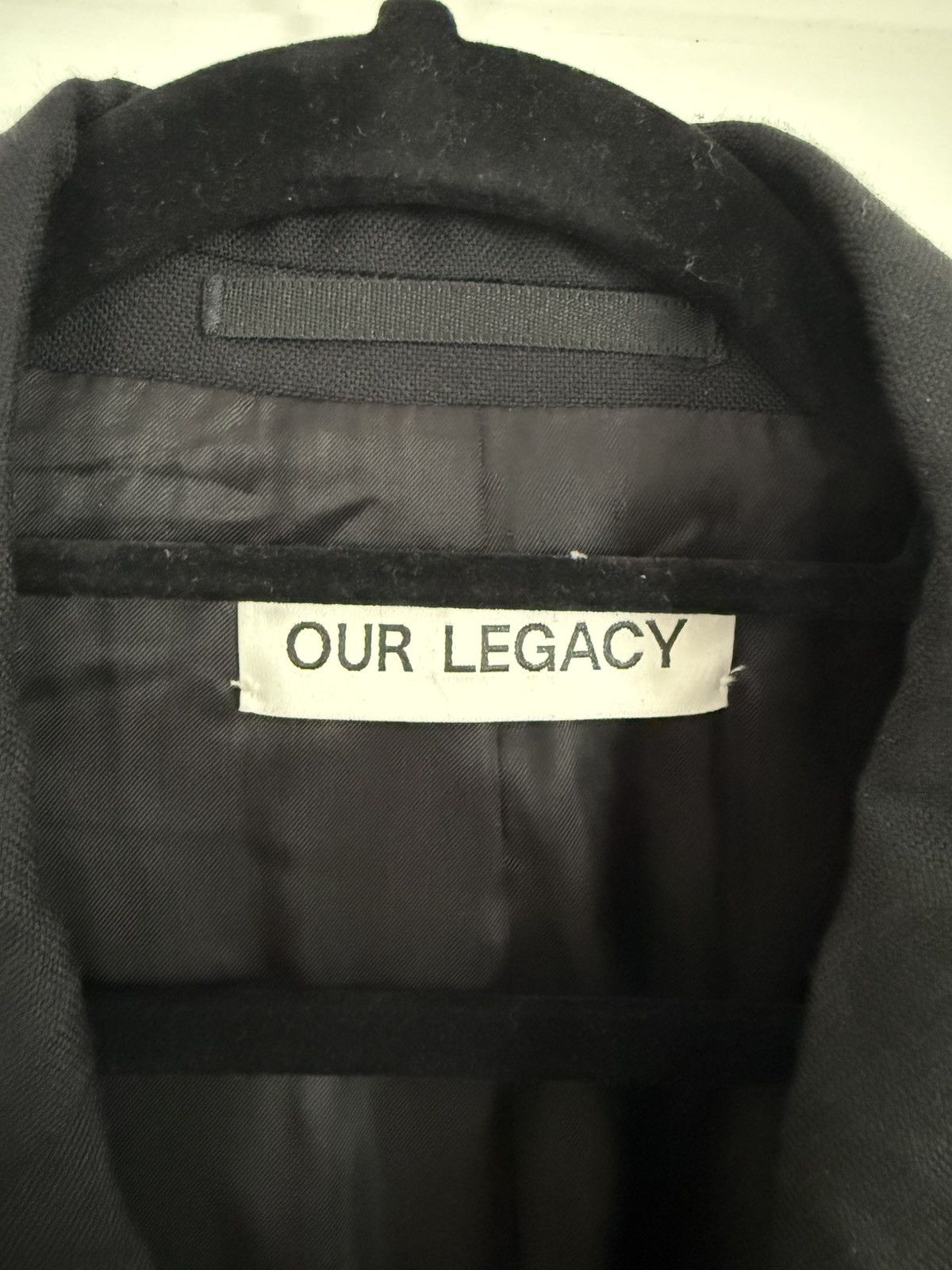 Our Legacy Unconstructed Blazer Panama Wool - Size 46 Size 40R - 4 Thumbnail