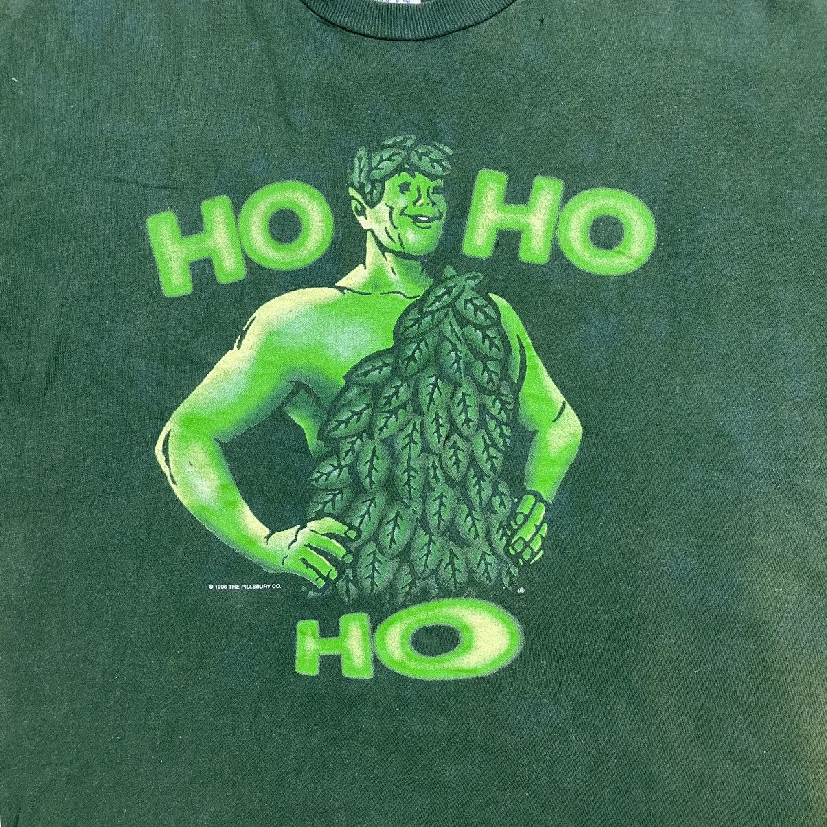 Vintage 🔥LAST PRICE🔥 VTG 1996 Pillsbury Jolly Green Giant Weed Tee Size US XL / EU 56 / 4 - 4 Thumbnail