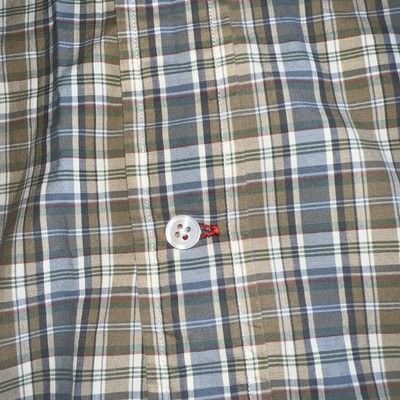 Daniel Cremieux Cremieux Signature Collection Cotton SS Shirt, Tan Blue Med Size US M / EU 48-50 / 2 - 3 Thumbnail
