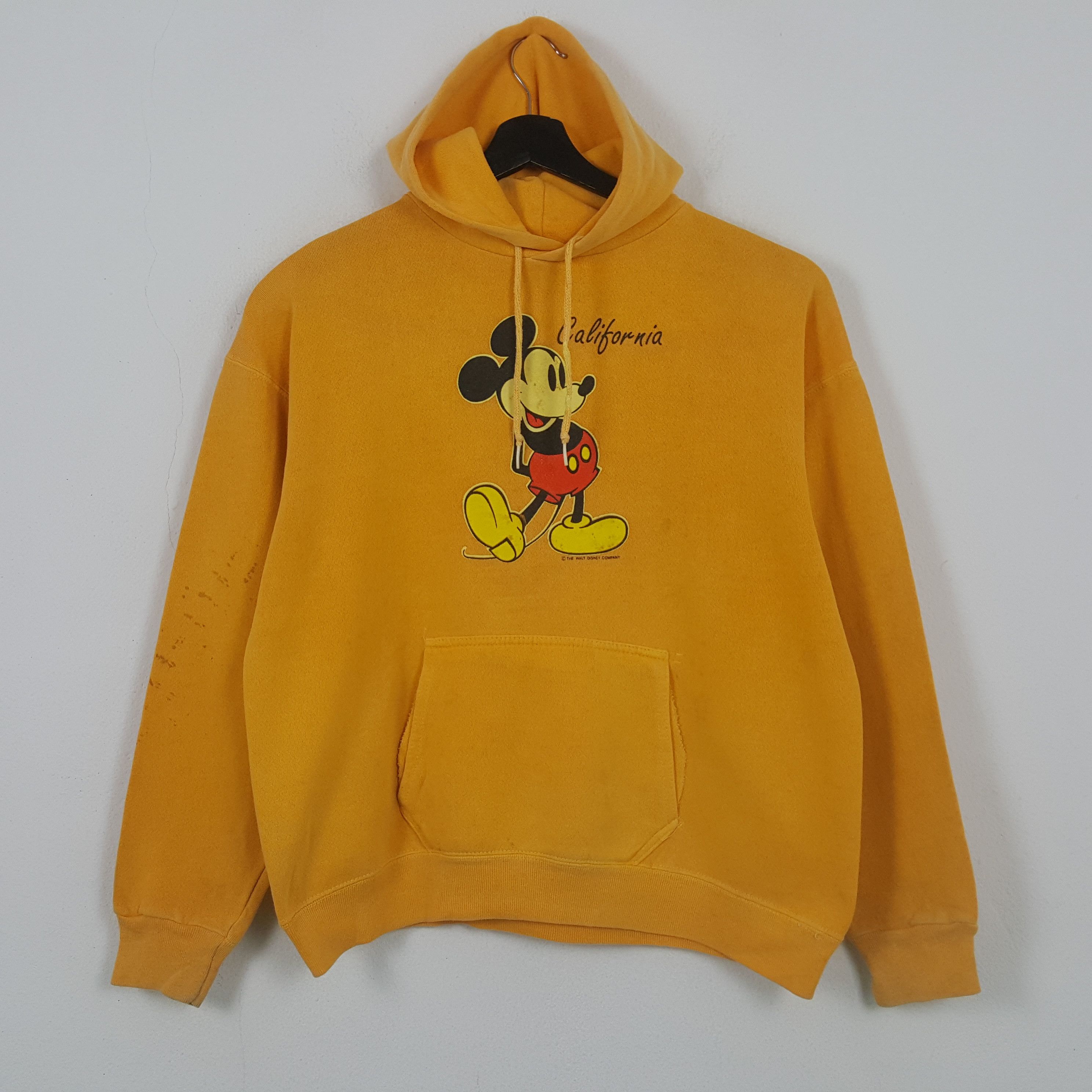 Velva Sheen Mickey Mouse Disney Cartoon Vintage Hoodie RR7 Size US L / EU 52-54 / 3 - 1 Thumbnail