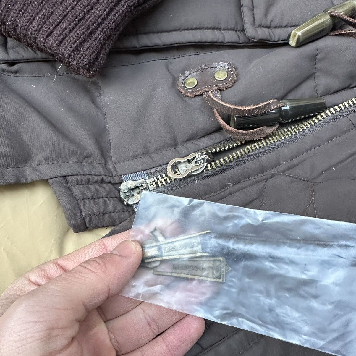Beauty Beast Rare 2007 Dsquared 2 Racoon Real Fur Alaska Down Jacket Size US M / EU 48-50 / 2 - 22 Thumbnail