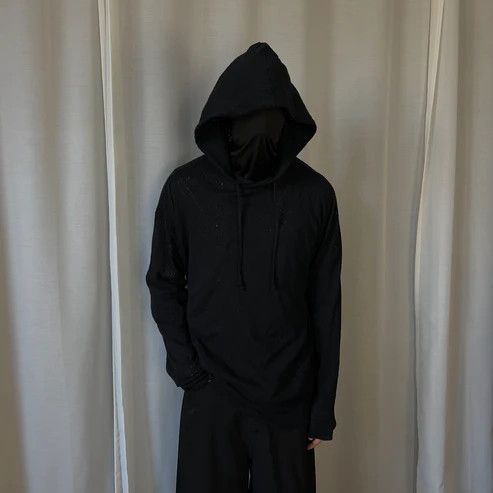 Alyx Alyx Destroyed Hoodie - SS24 Size US M / EU 48-50 / 2 - 2 Thumbnail