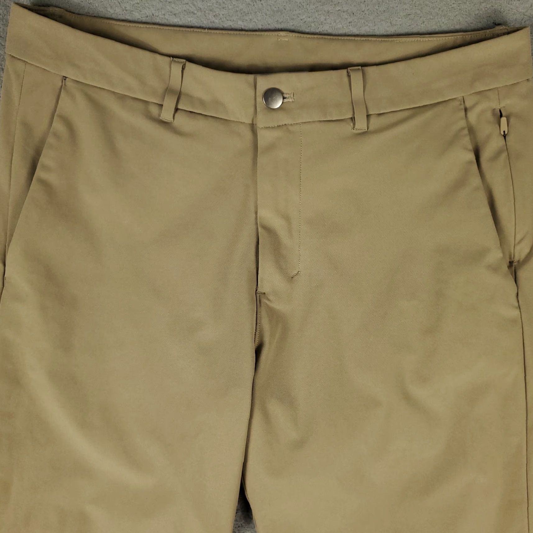 Lululemon Lululemon Pants Mens 33x26 Beige Chino Straight Pocket Slash Flat Front Regular Pant Size US 33 - 2 Thumbnail