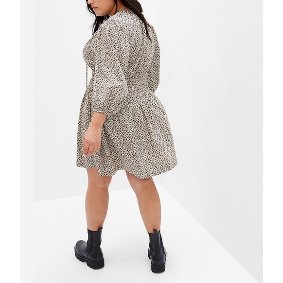 Gap Gap Women - Smocked Waist Puff Mini Dress / S / NWT Size S / US 4 / IT 40 - 2 Thumbnail