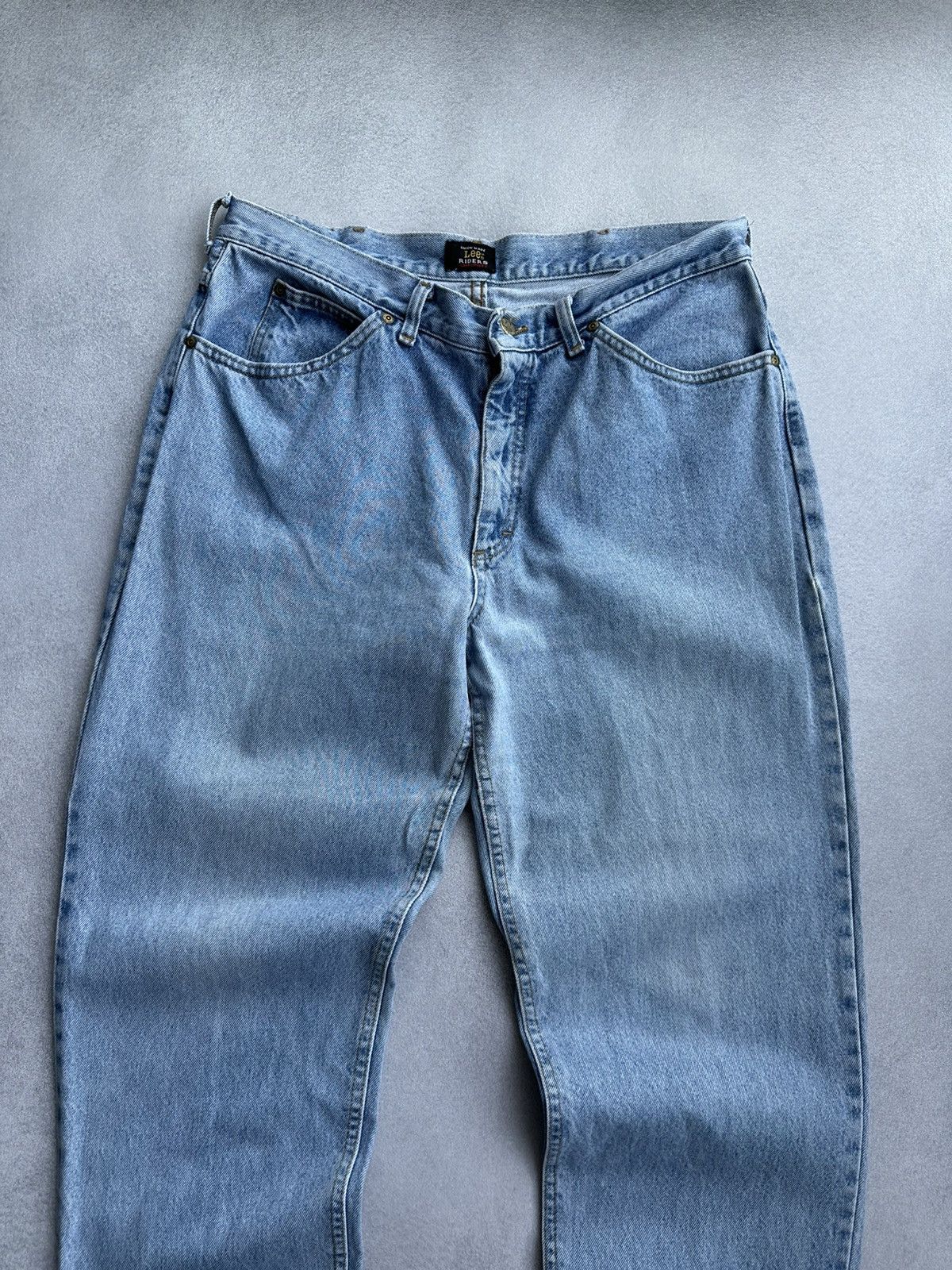 Lee Vintage Lee Riders Sanforized Rare Baggy Jeans Sz 38 x 34 Size US 38 / EU 54 - 2 Thumbnail