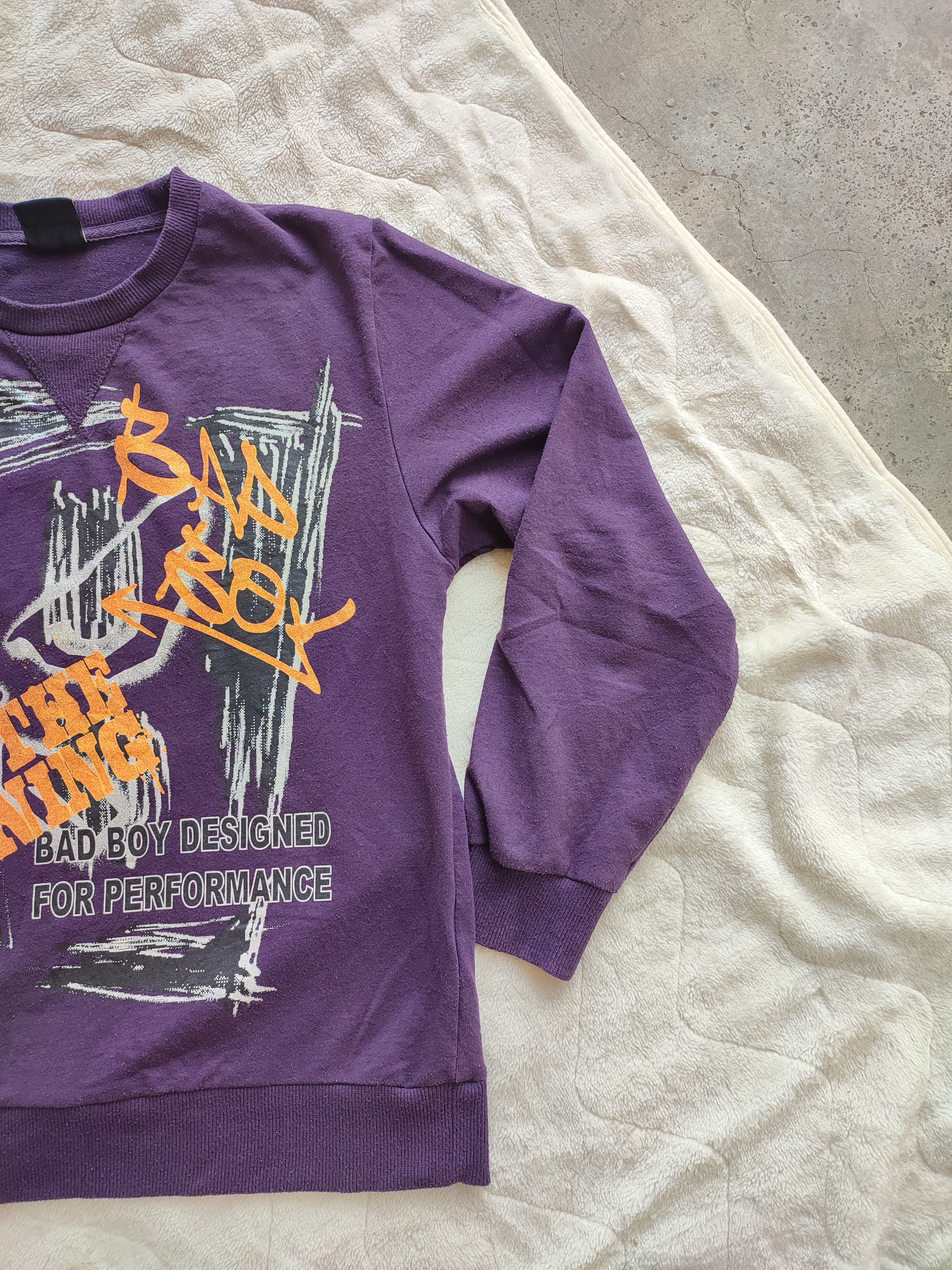 Vintage 💥90s💥 BAD BOY FOR PERFORMANCE SWEATSHIRT Size US S / EU 44-46 / 1 - 6 Thumbnail