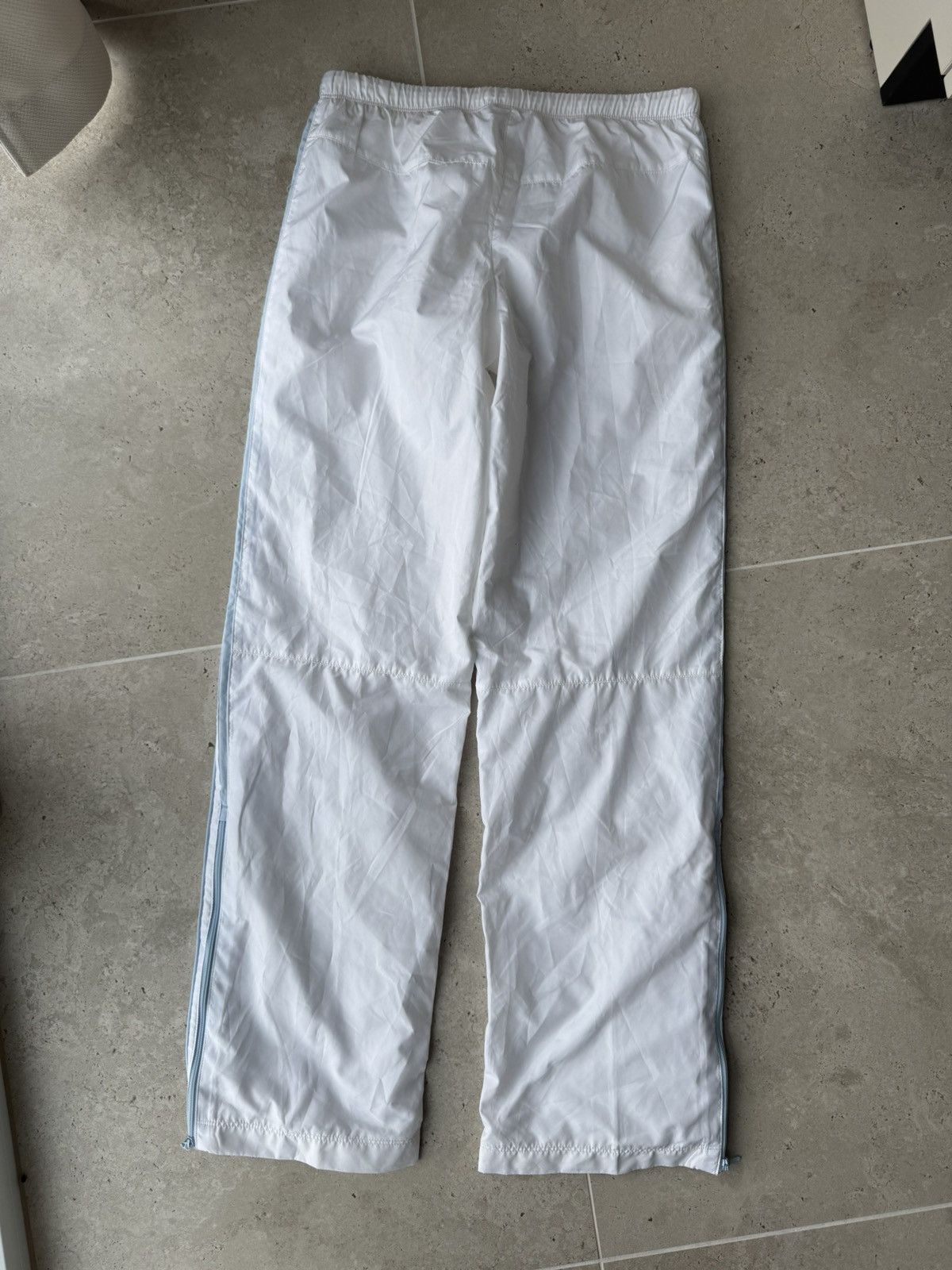 Nike Nike vintage white track pants small swoosh 2000s Size US 28 / EU 44 - 4 Thumbnail