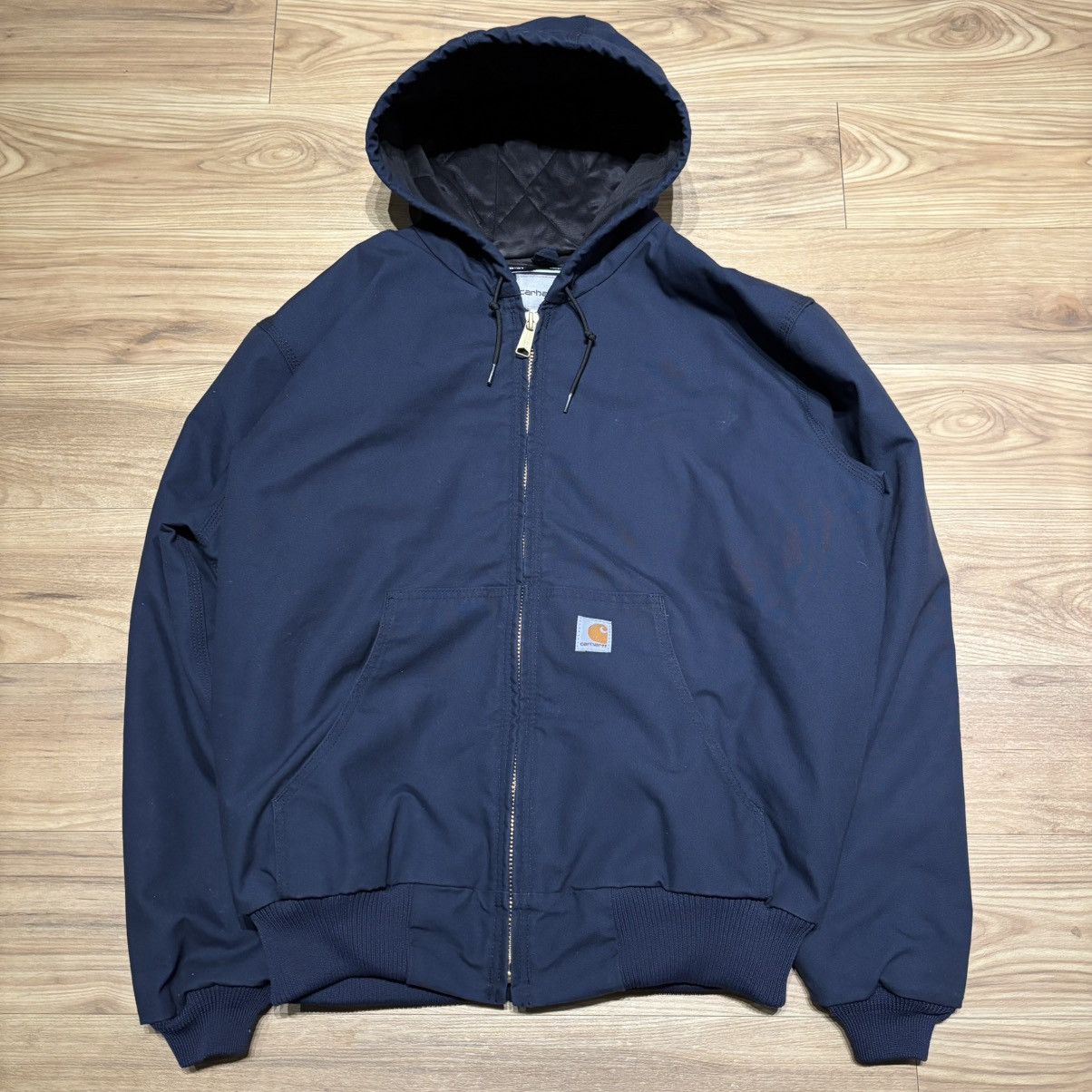 Carhartt Carhartt J130 Navy Work Jacket Size US XL / EU 56 / 4 - 1 Thumbnail