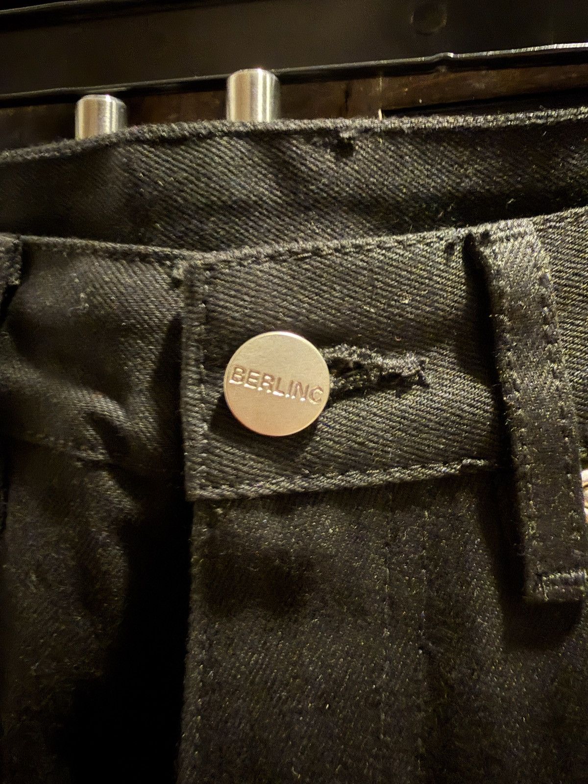 Other Berlinc Jet Black Japanese Selvedge Denim Size US 30 / EU 46 - 3 Thumbnail