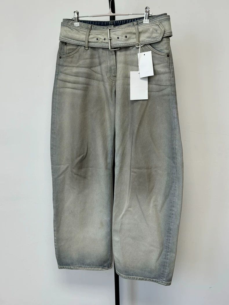 Acne Studios acne studios Pearl white loose jeans 2506-Nextarrow Size US 36 / EU 52 - 1 Thumbnail