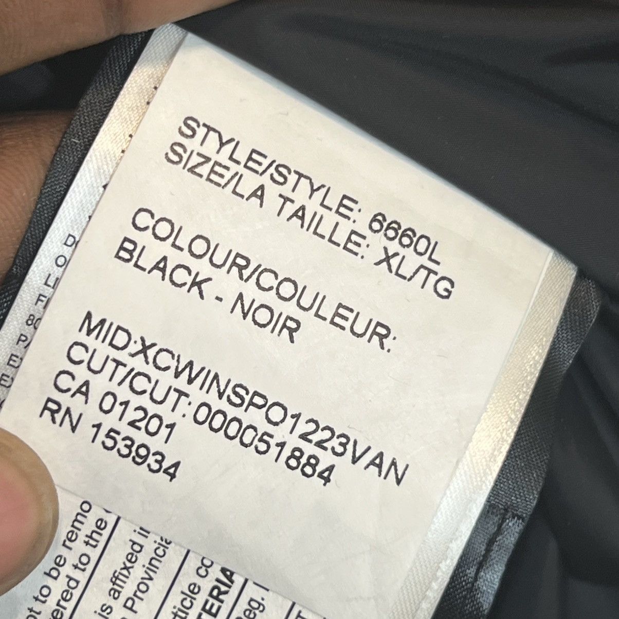 Canada Goose Canada Goose Trillium Jacket Black Size US XL / EU 56 / 4 - 9 Thumbnail