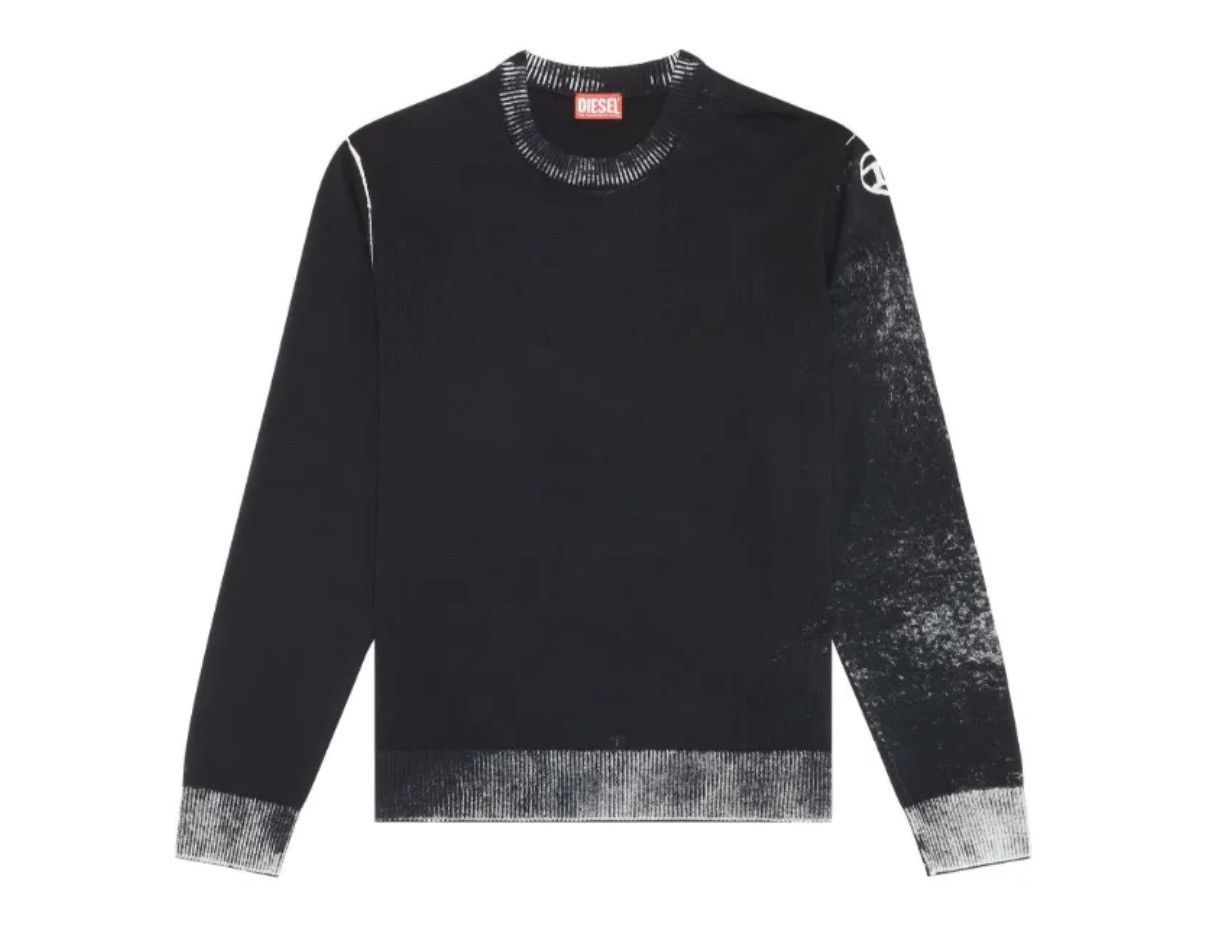 Diesel Diesel K-Larence-B reverse-print cotton jumper Size US M / EU 48-50 / 2 - 1 Thumbnail