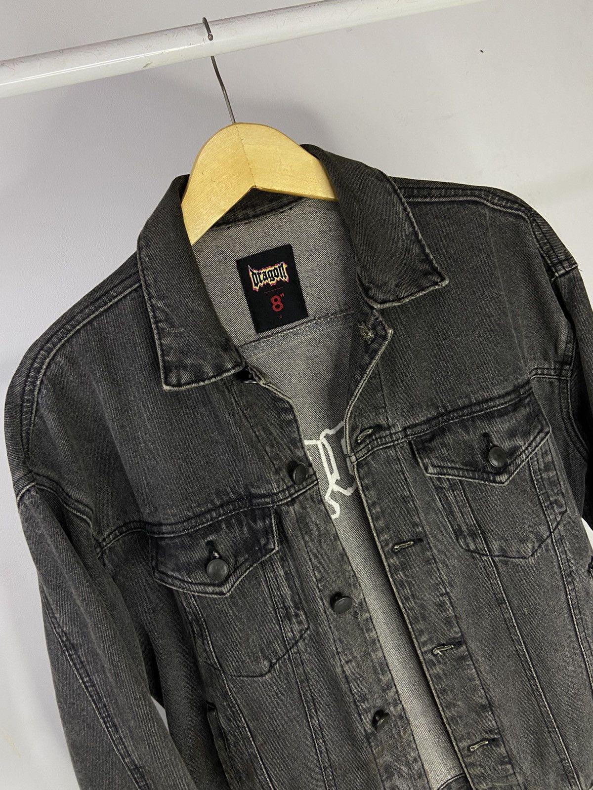 Acne Studios × JJJJound × Juun.J G - DRAGON Big Bang X Eight Second Denim Jacket Size US S / EU 44-46 / 1 - 7 Thumbnail
