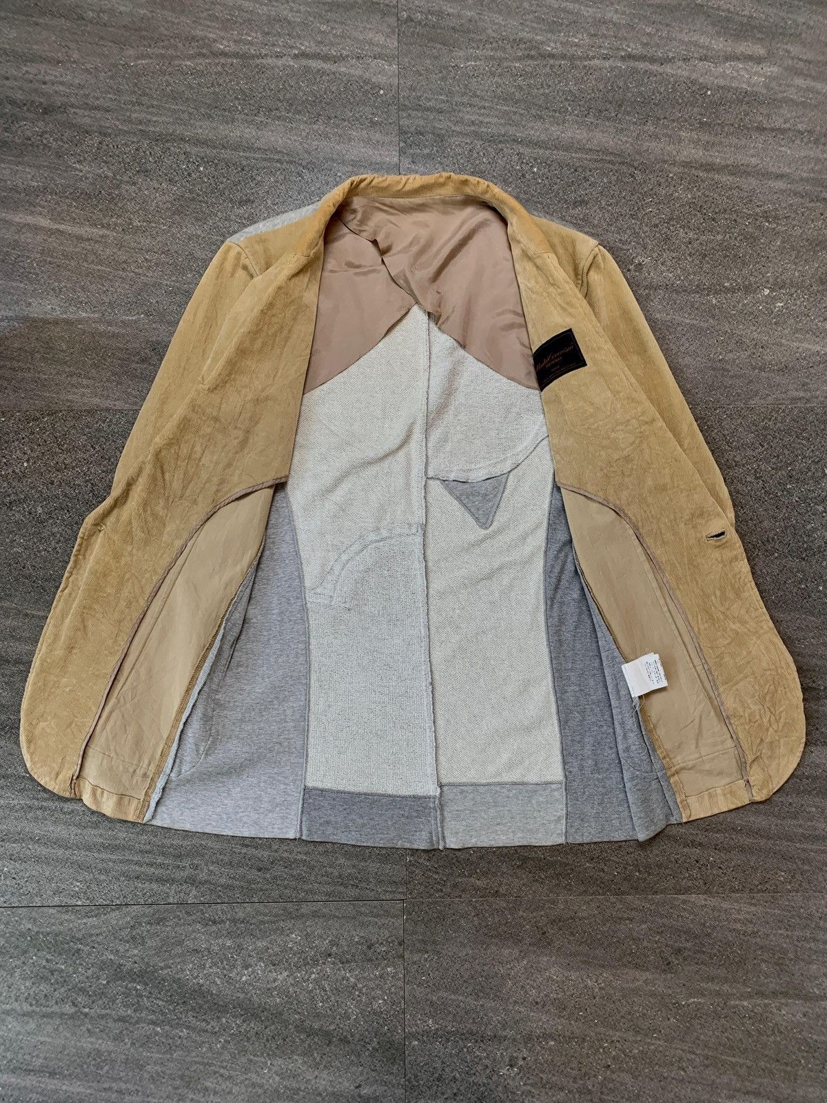 Undercover FREE TAX! AW 2003 Paper Doll Patchworked Blazer Jacket Size US M / EU 48-50 / 2 - 5 Thumbnail