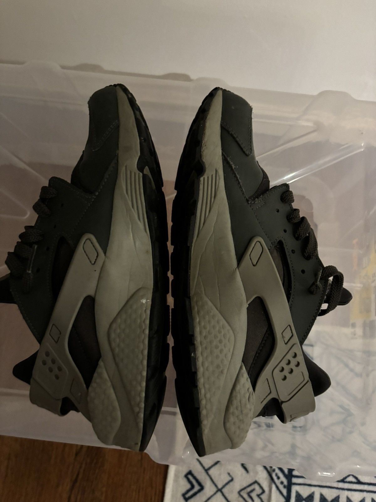 Nike Nike Air Huarache Multi Green Size US 11 / EU 44 - 5 Thumbnail