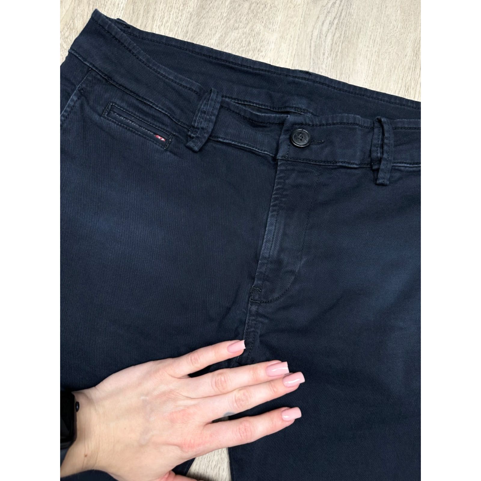Diesel Diesel Pants Chino Mens Size 34 Blue Cotton Regular Inseam 32in Waist 34cm Pockets 34 Size US 34 / EU 50 - 3 Thumbnail