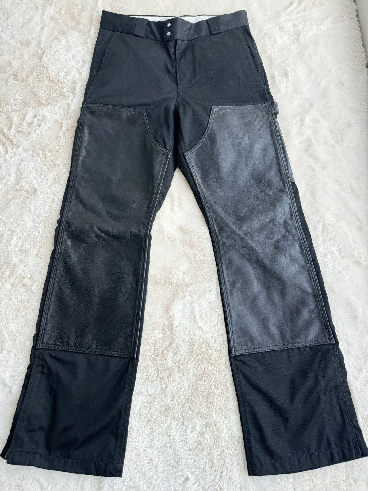 Vuja De VD crushed nylon track pants | Grailed