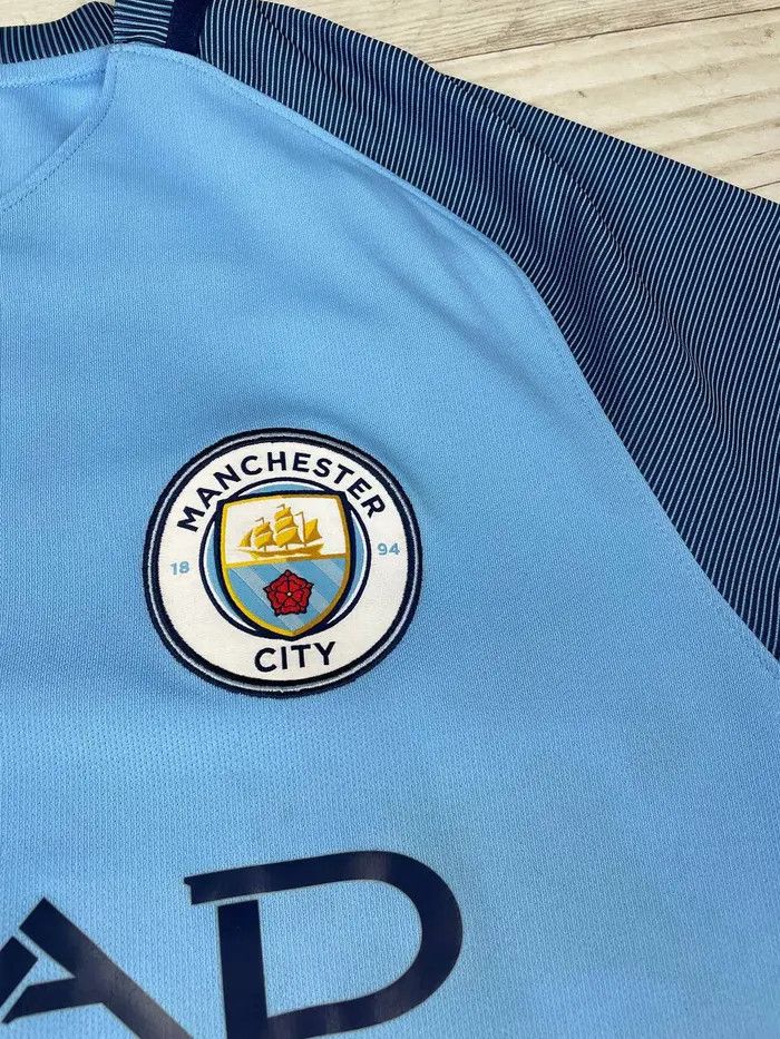 Nike Nike MANCHESTER CITY 2016 2017 HOME Football SHIRT JERSEY Size US XL / EU 56 / 4 - 5 Thumbnail