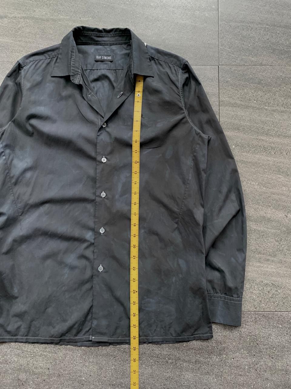 Raf Simons FREE TAX! R Logo Hand Dyed Shirt Size US S / EU 44-46 / 1 - 12 Thumbnail