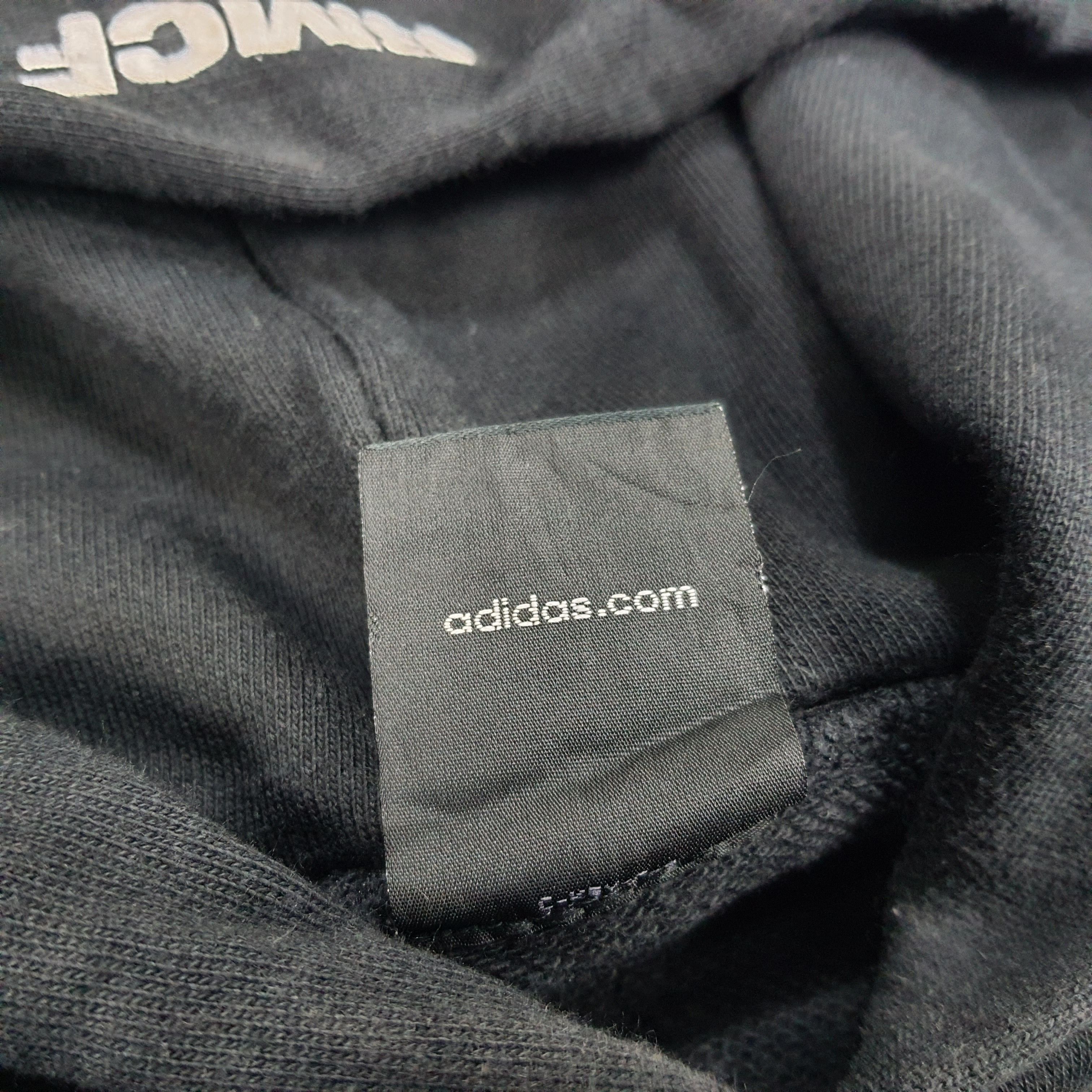 Adidas × Vintage Vintage Adidas Real Madrid Center Logo Hoodie Size US S / EU 44-46 / 1 - 7 Thumbnail