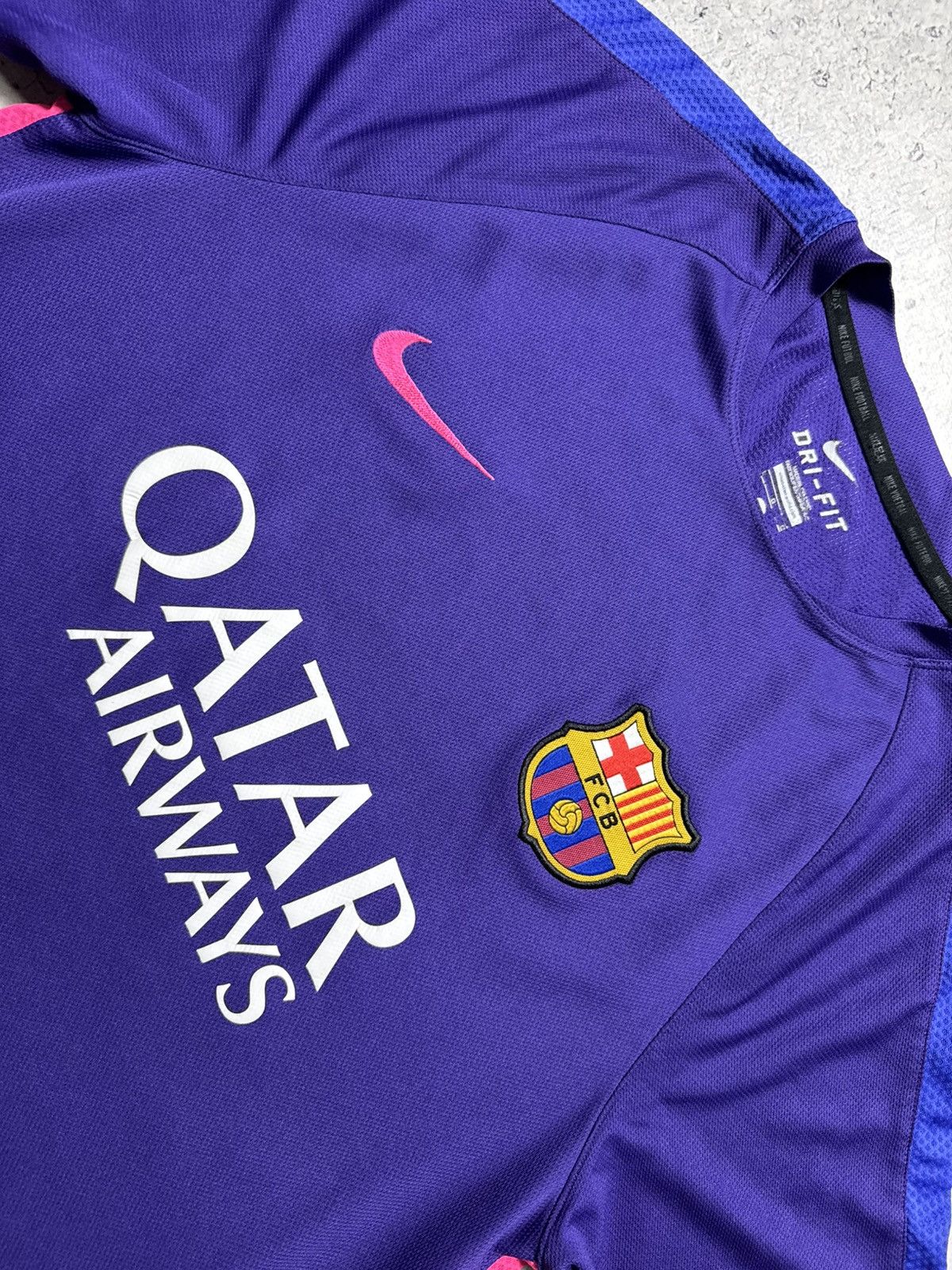 Nike Nike FC Barcelona Training Soccer Jersey Shirt FCB Size US L / EU 52-54 / 3 - 6 Thumbnail