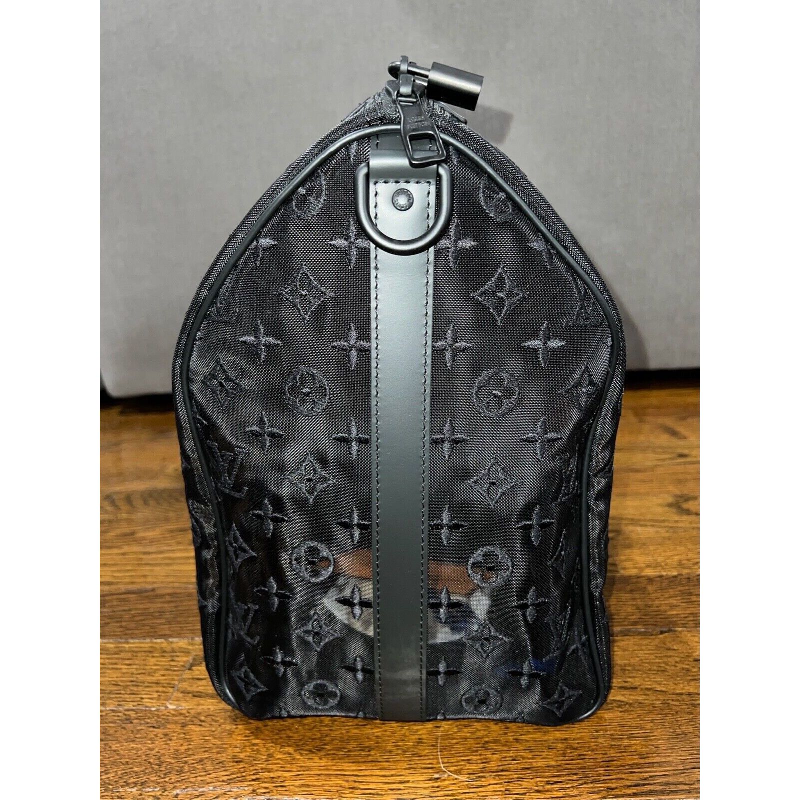 Louis Vuitton Louis Vuitton Keepall Bandouliere Mesh Through Travel Bag Size ONE SIZE - 4 Thumbnail