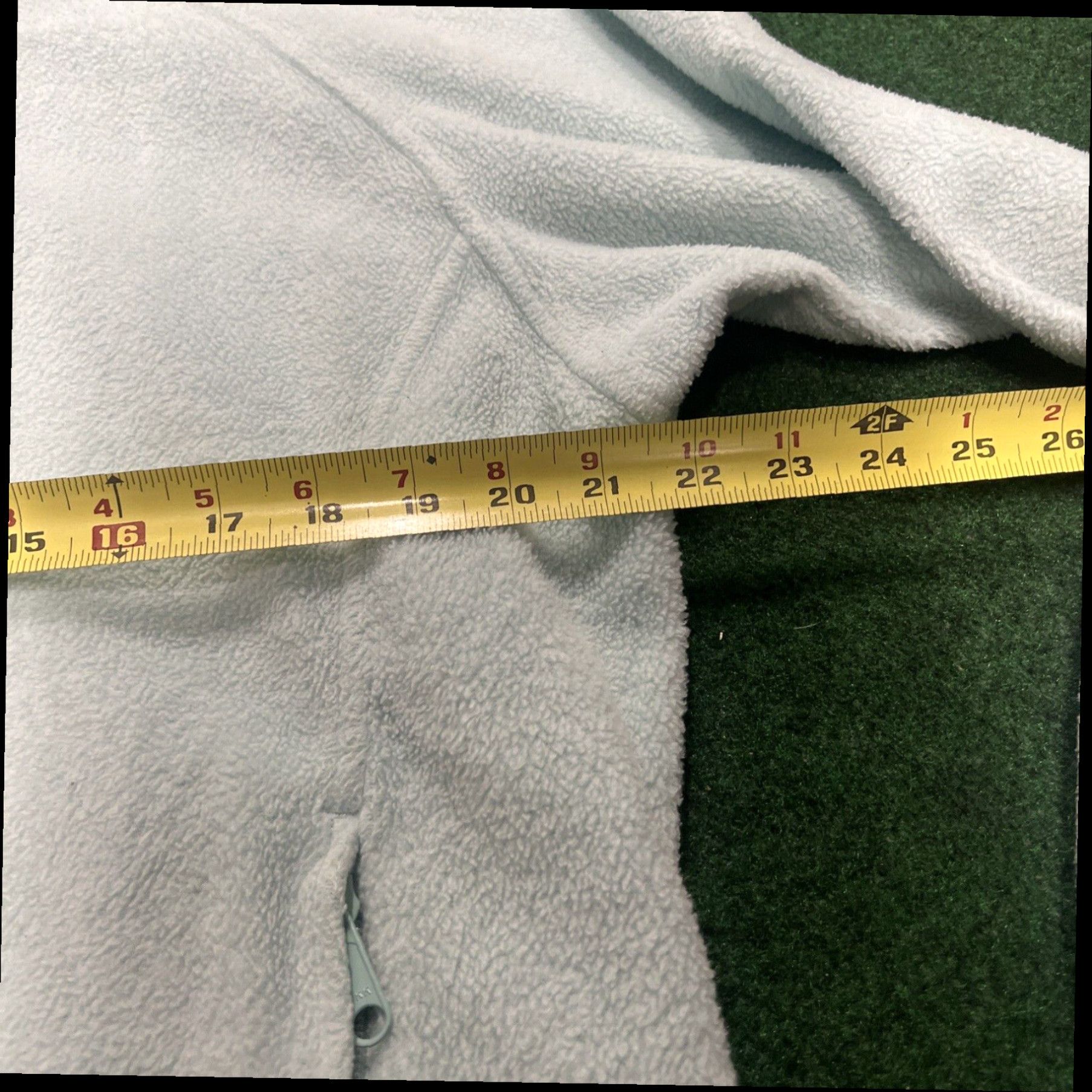 Vintage Columbia Full Zip Fleece Jacket Light Womens Size Large Long Sleeve Blue Size L / US 10 / IT 46 - 7 Thumbnail