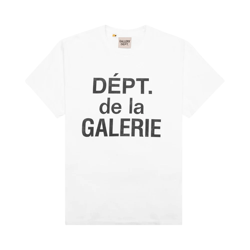 Gallery Dept. o1mle0326 Dept De La Classic Tee Shirt in White Size US XS / EU 42 / 0 - 1 Preview