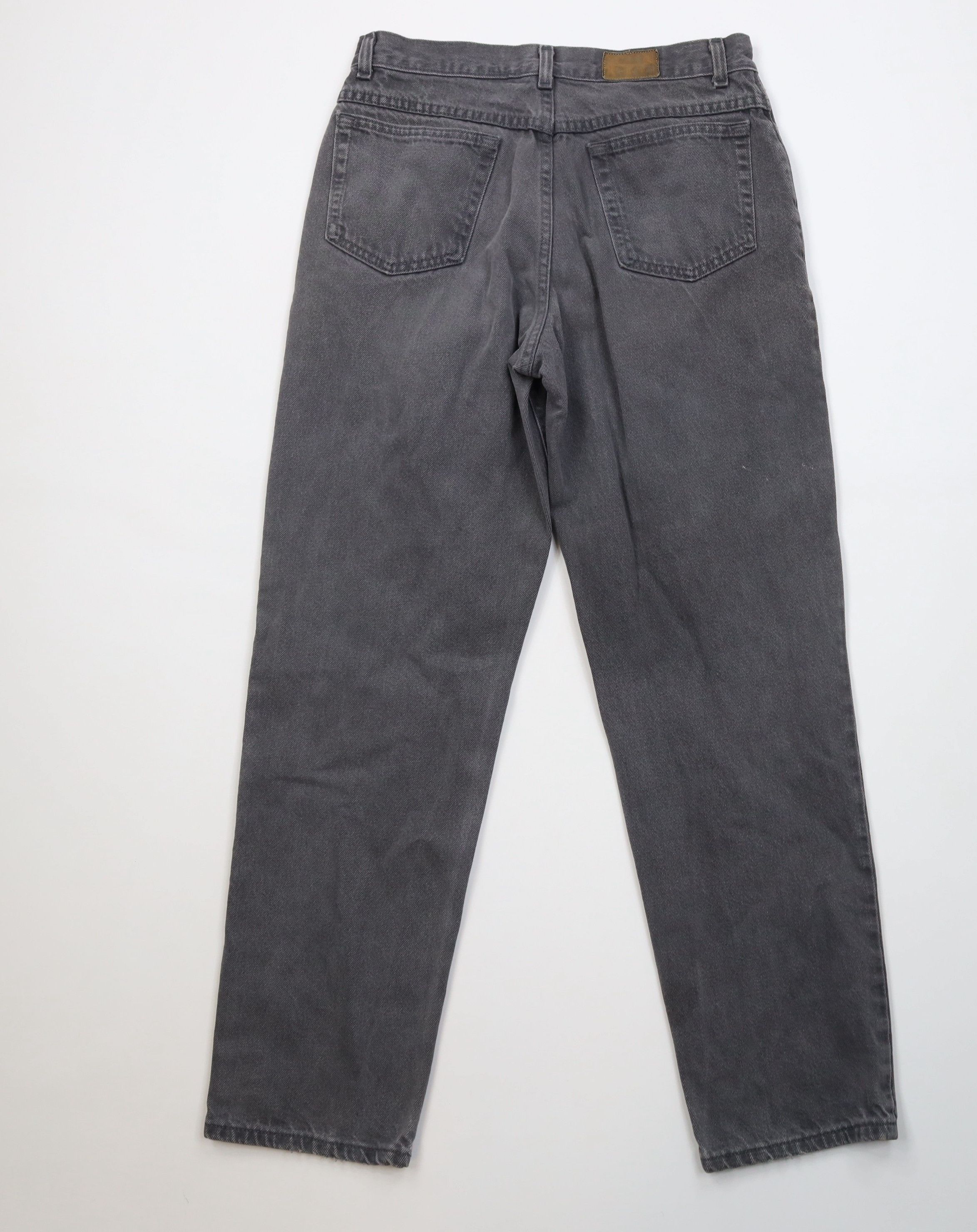 L.L. Bean Vintage 90s LL Bean Straight Leg Demin Jeans Gray Cotton USA Size US 32 / EU 48 - 11 Thumbnail