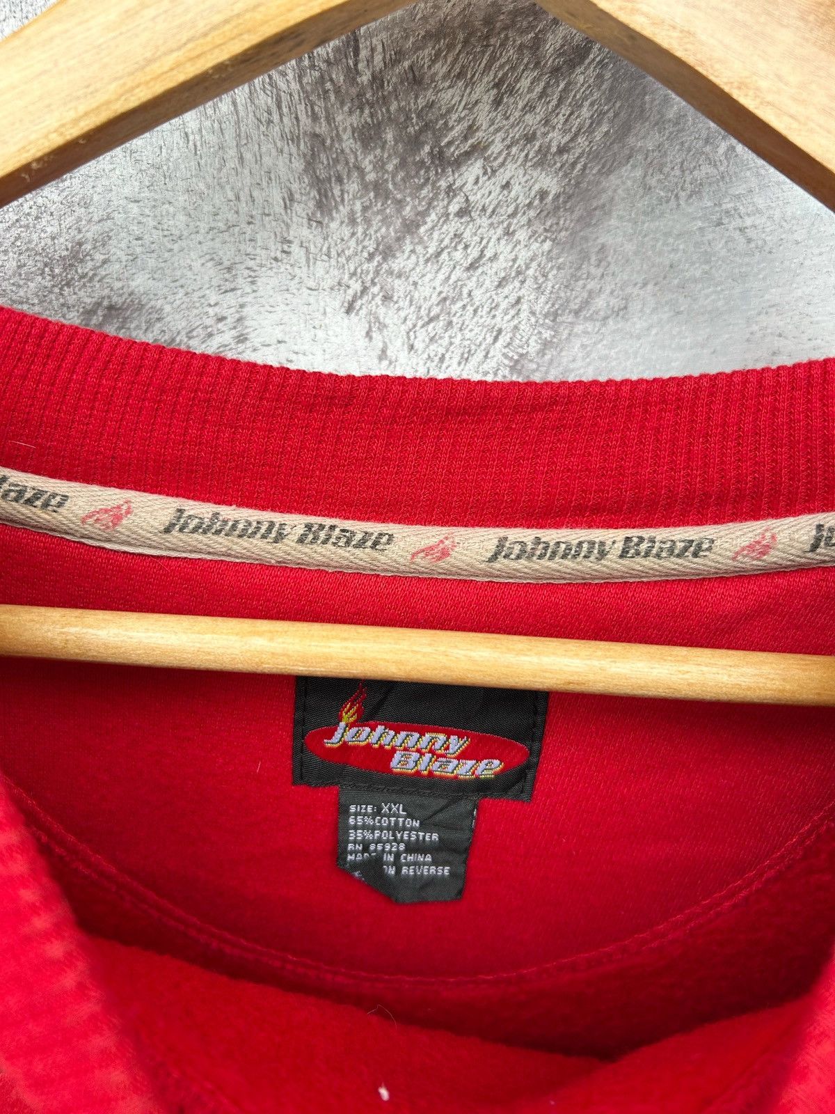 Vintage VINTAGE 90s Johnny Blazes Cobra logo crewneck sweatshirt Size US XXL / EU 58 / 5 - 4 Thumbnail