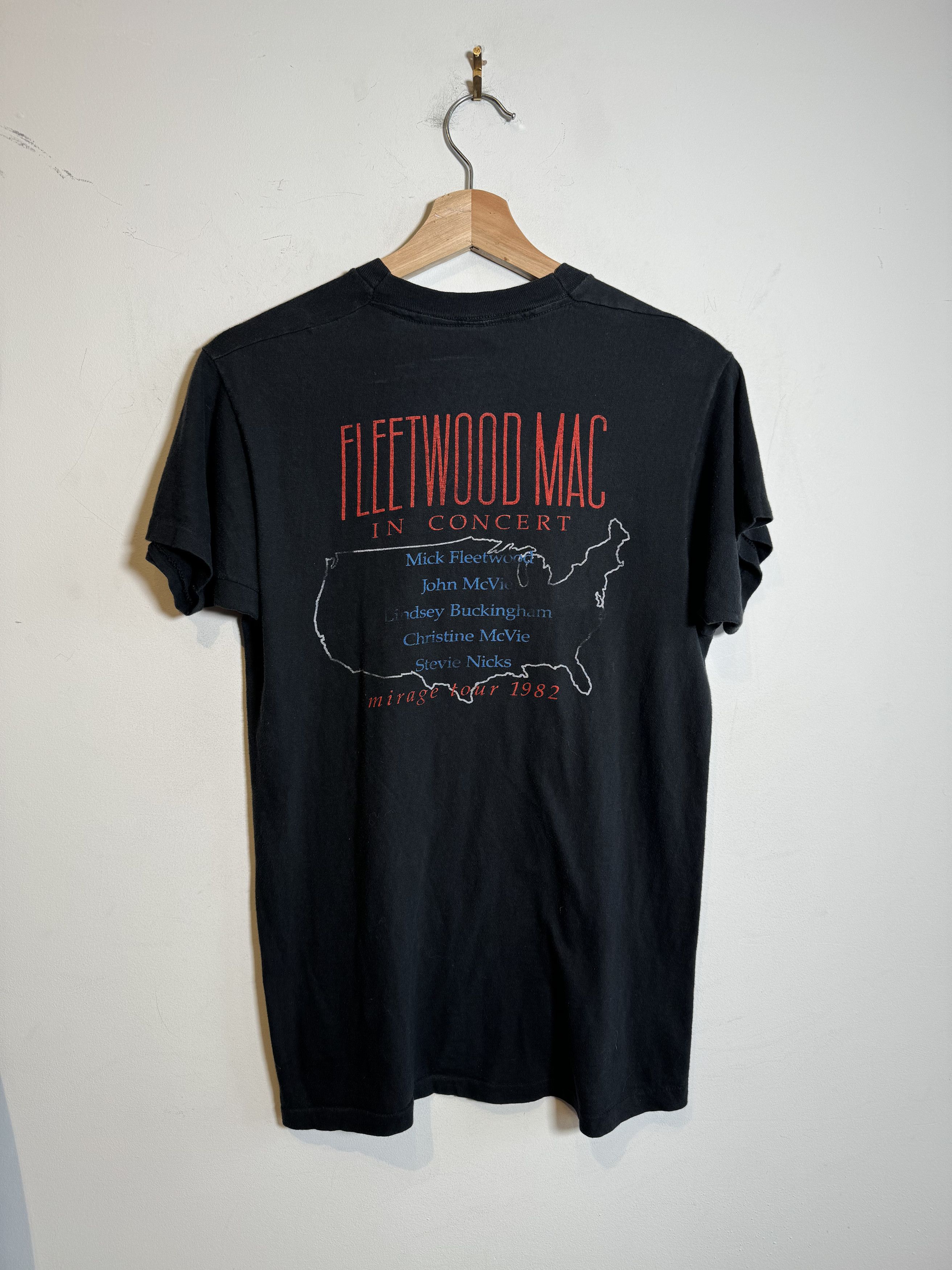 Vintage 1987 Fleetwood Mac Tour T shirt Size XS Size US XS / EU 42 / 0 - 2 Thumbnail
